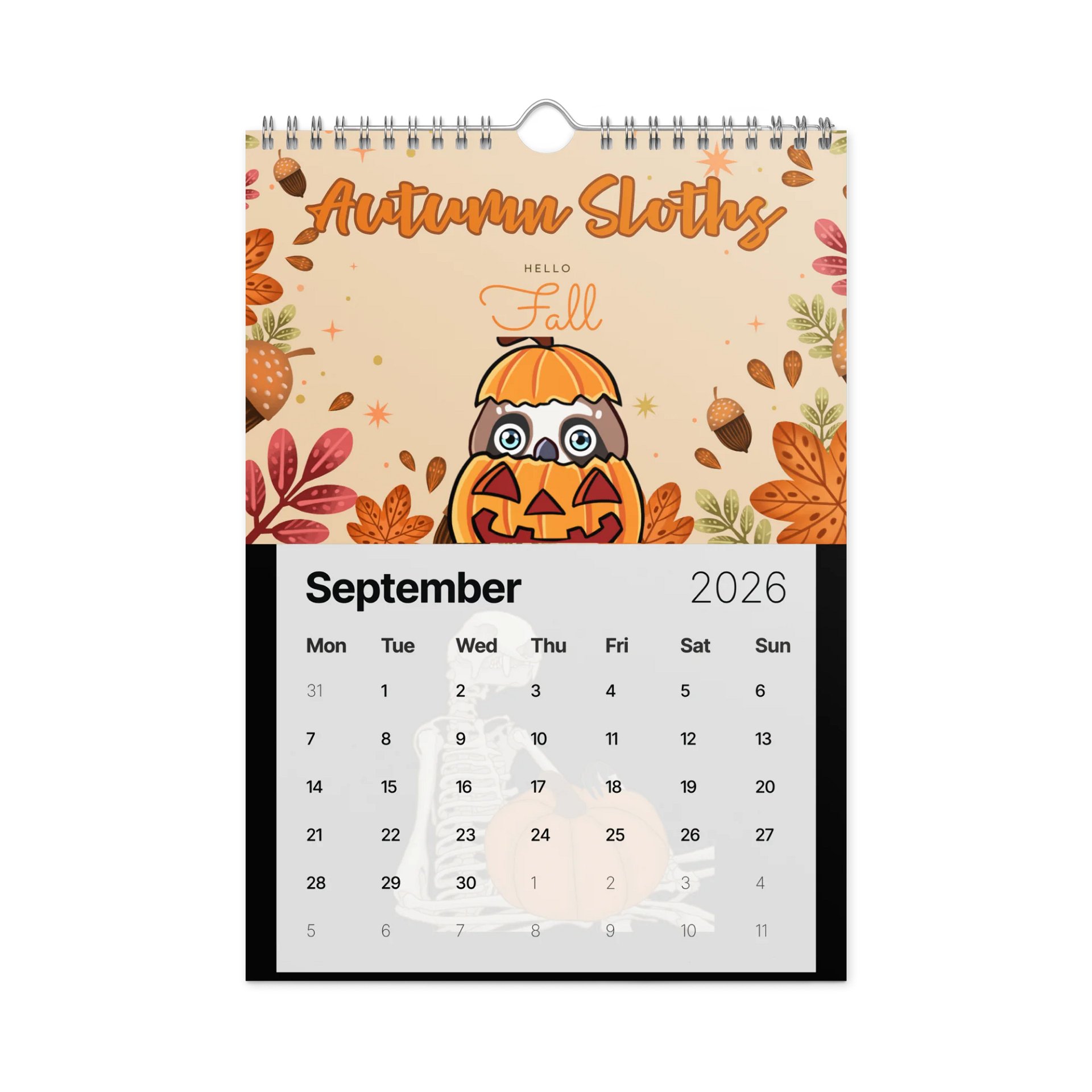 Sloths 2026 Calendar product image (10)
