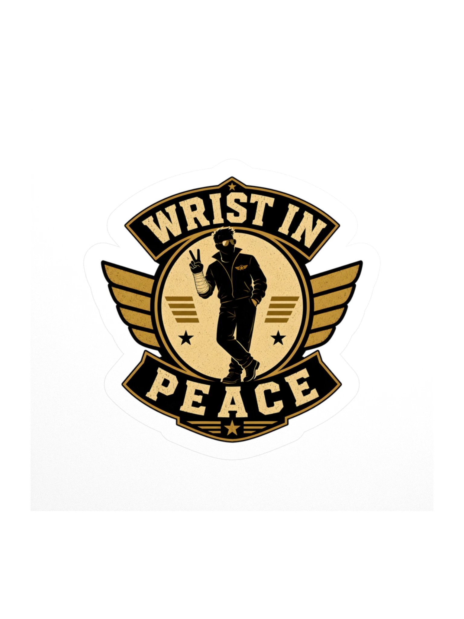 Wrist In Peace Sticker product image (1)