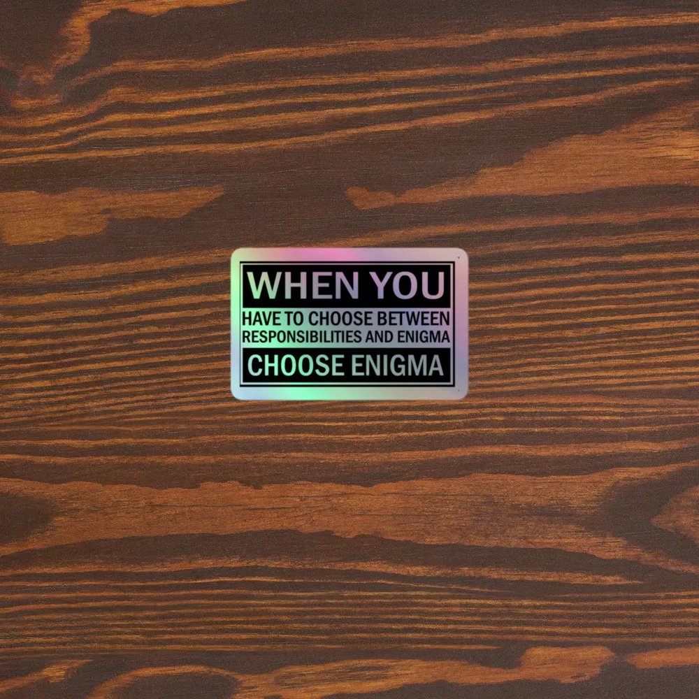 ENIGMA sticker product image (5)