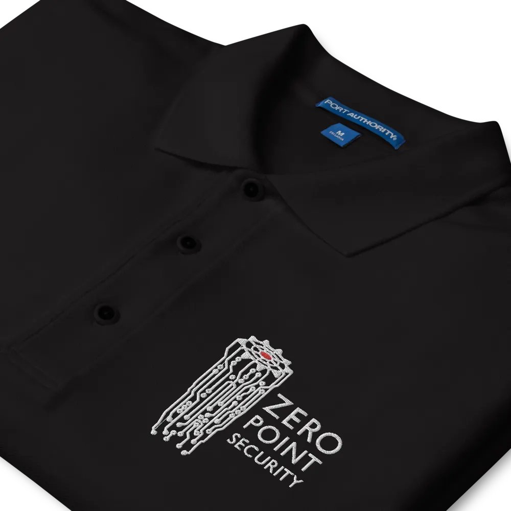 Zero-Point Polo Shirt (Black) product image (9)