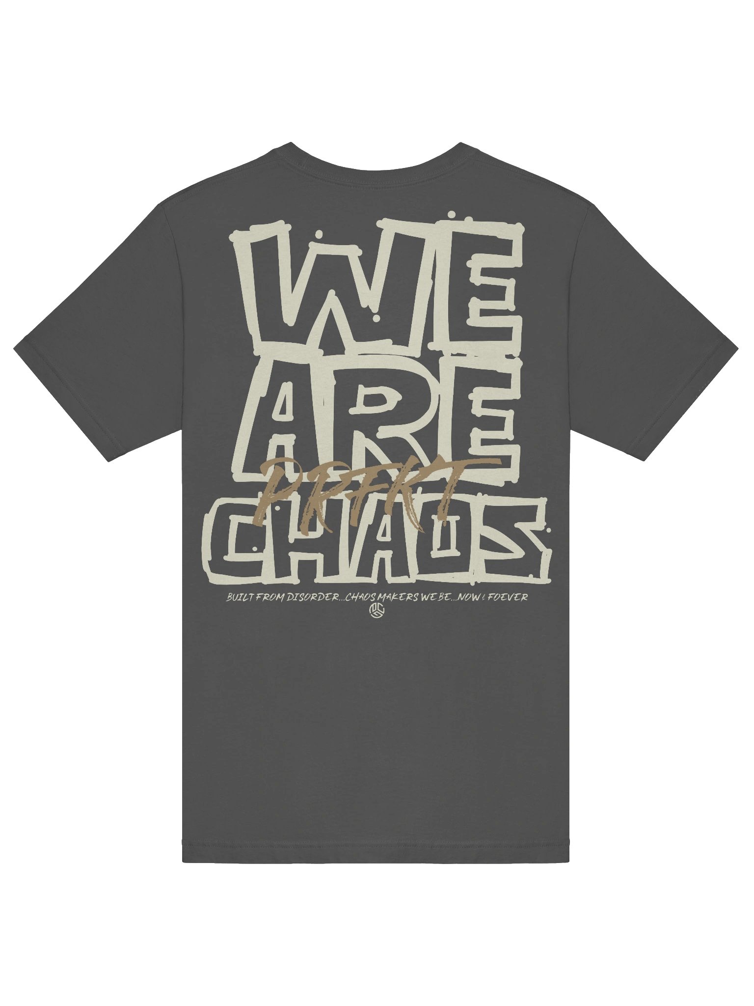 We Are Chaos Tee - Asphalt product image (6)
