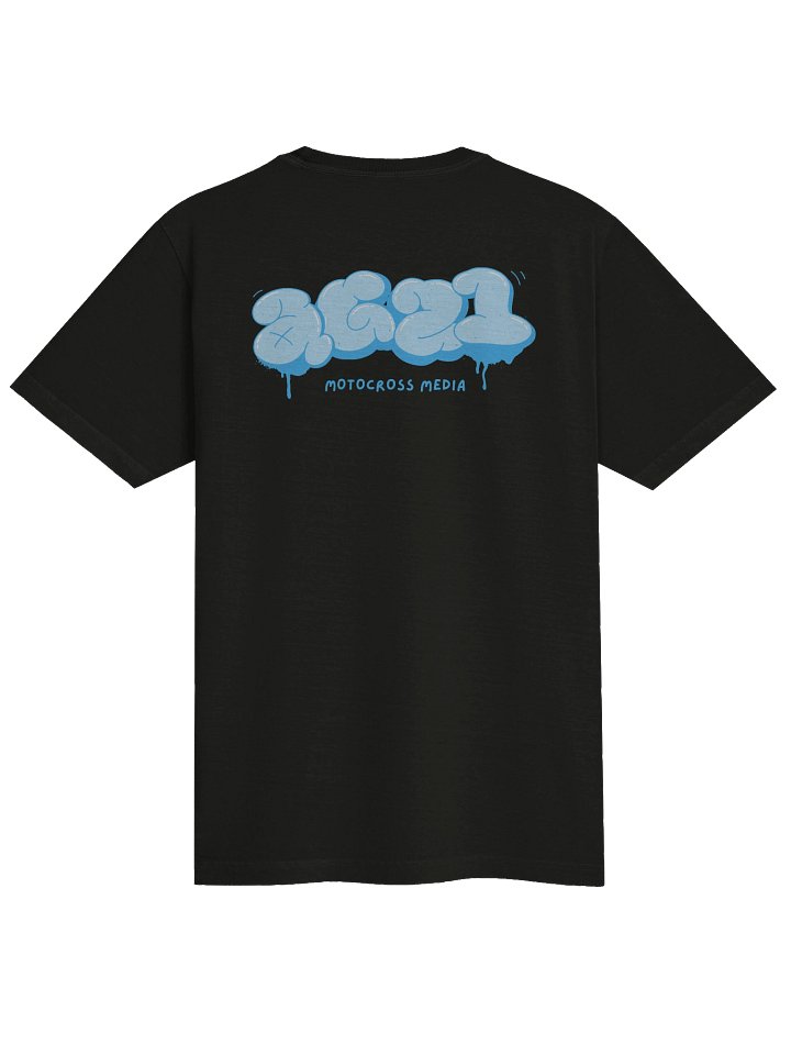 Graffiti Vintage Tee - Blue product image (1)