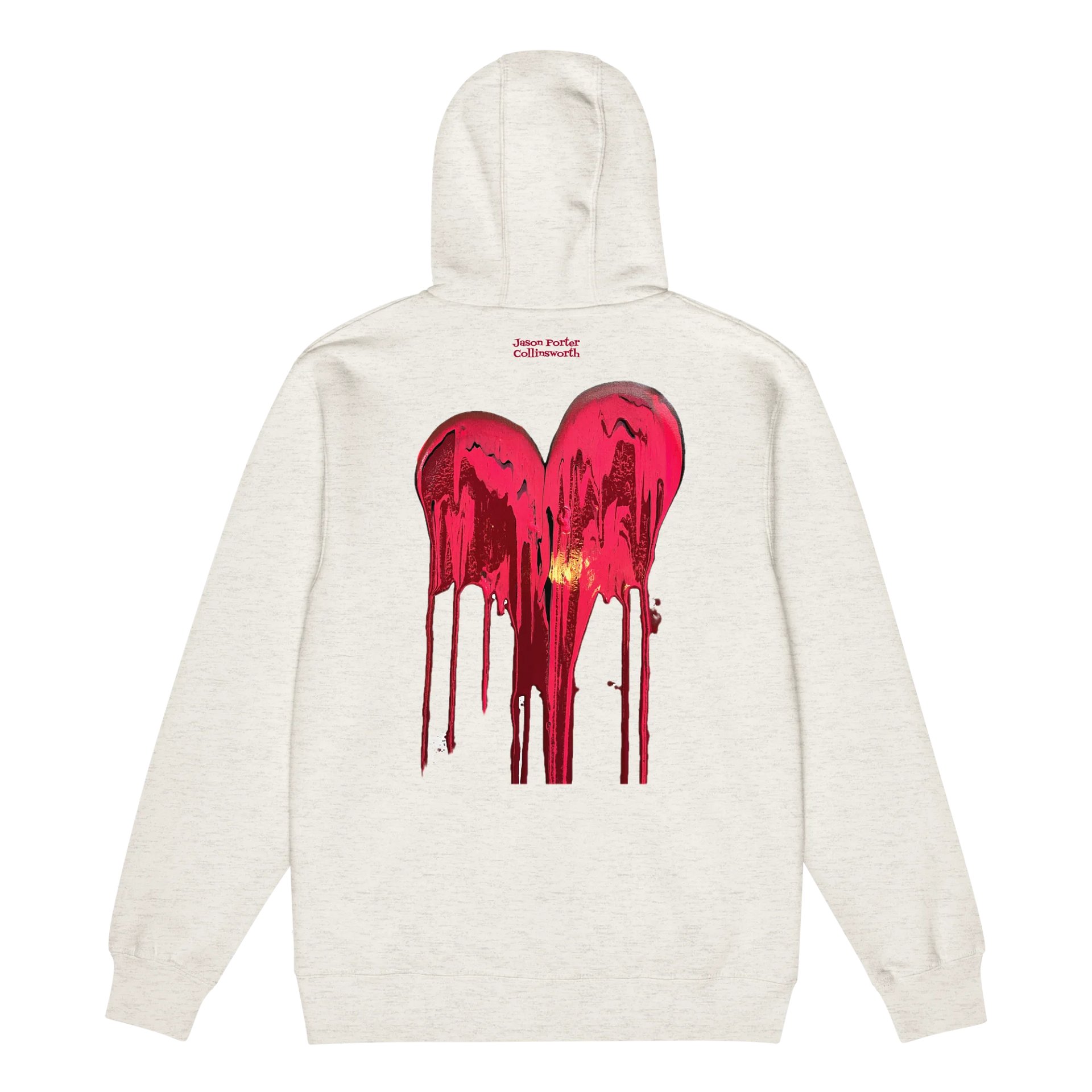 Melting Heart Zip-up Hoodie product image (17)