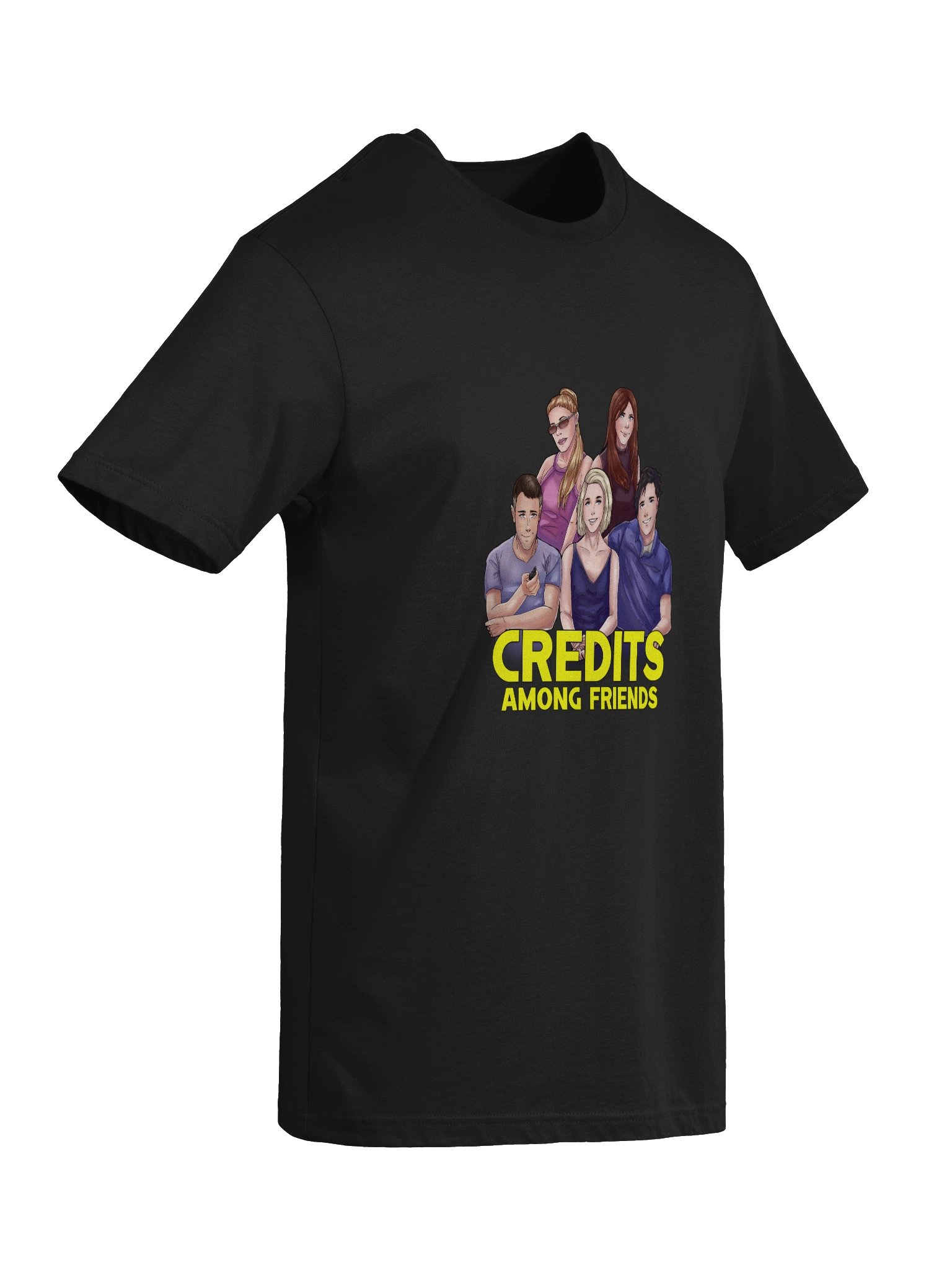 Credits Among Friends - T-Shirt (Movie Night Edition) product image (6)