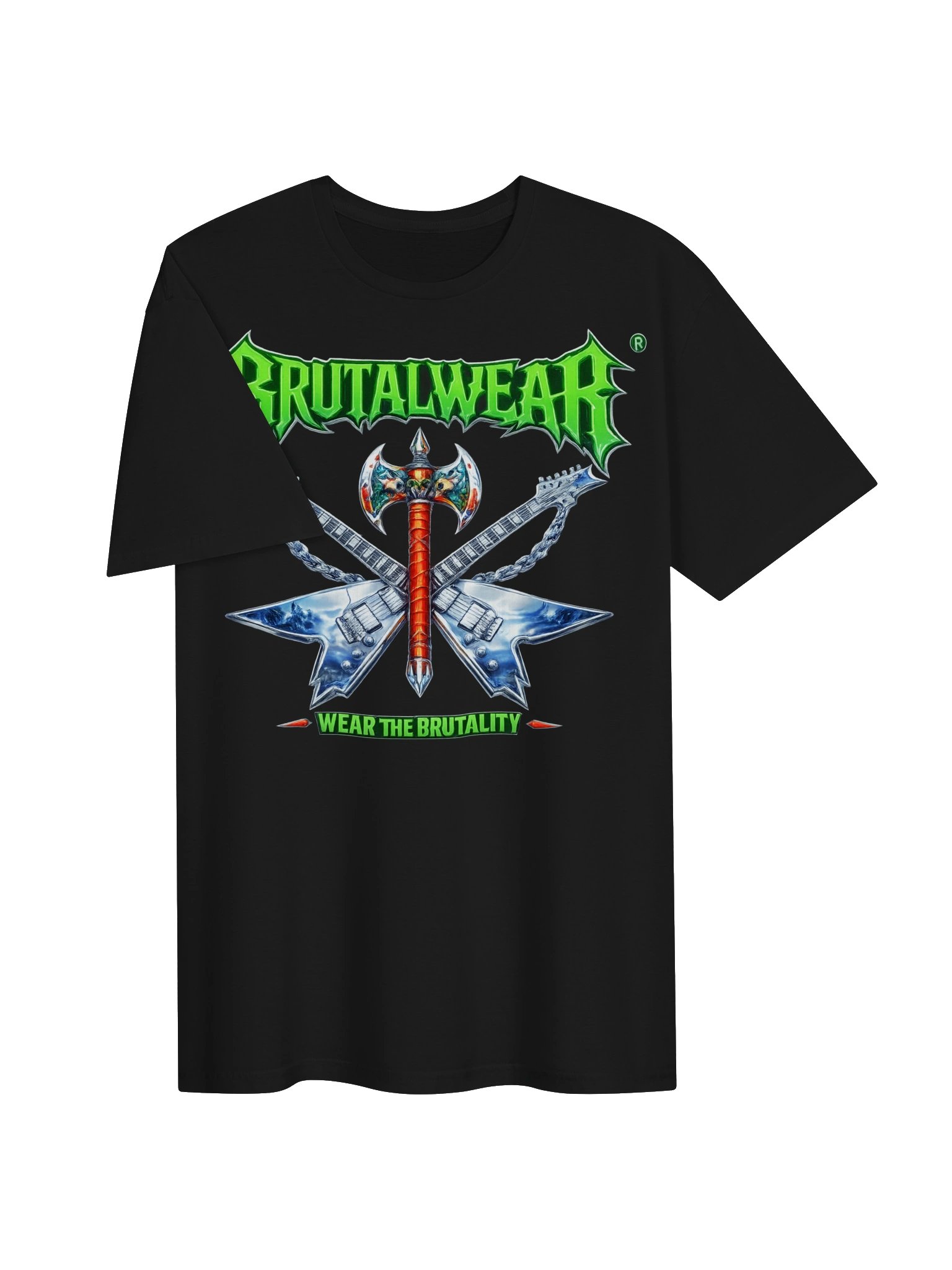 BWEAR OG3XAXES V GTRS GRN GRAPHIC TEE product image (3)