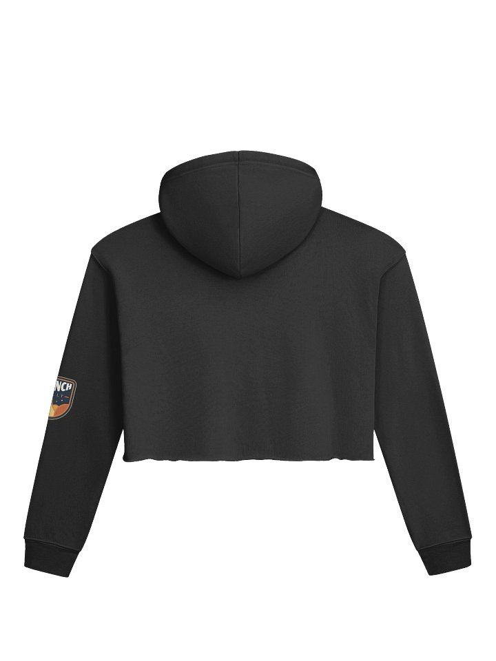 Bella+Canvas Fleece Crop Hoodie product image (2)