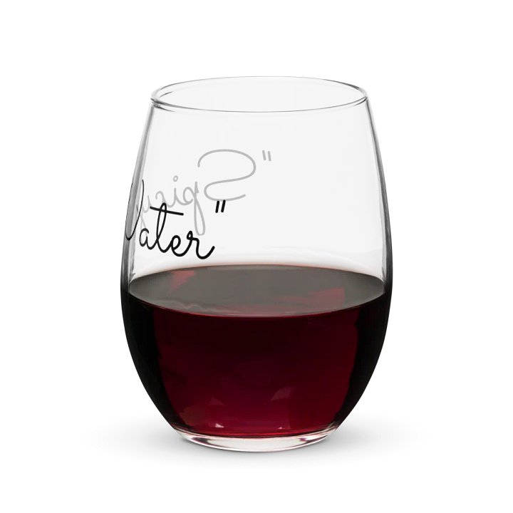 Spicy water wine glass product image (2)