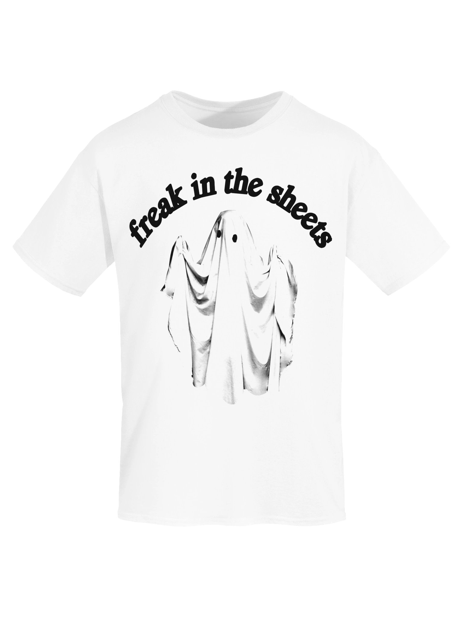 Freak in the sheets - Halloween Ghost T-Shirt product image (5)