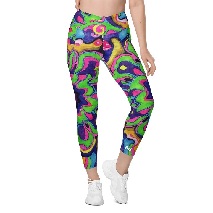 Barry Grady Psychedelic Leggings with Pockets product image (1)