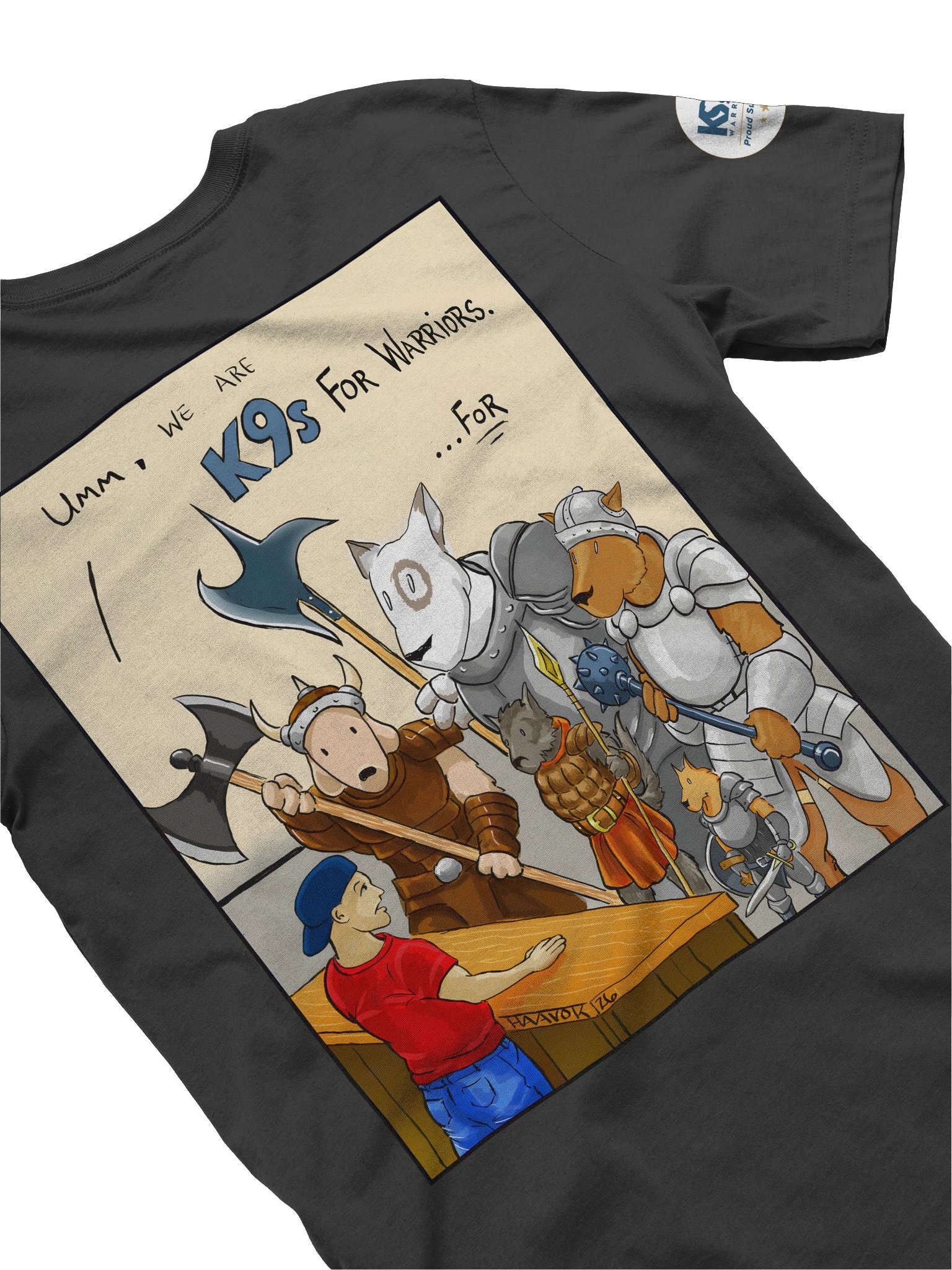K9s for Warriors Support Shirt Back Image product image (34)