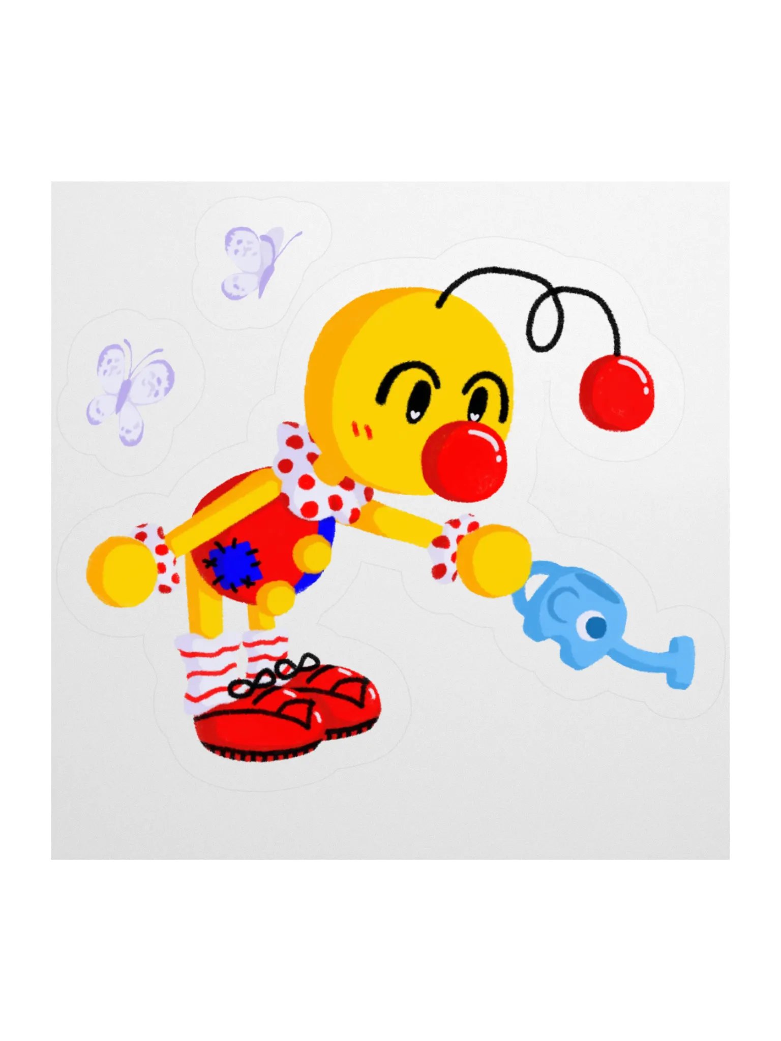 Boyoyoing Watering Can Flat Sticker product image (1)