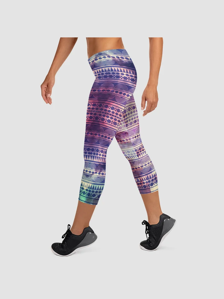 DieselThreads Cosmic Aztec Print Capris product image (3)