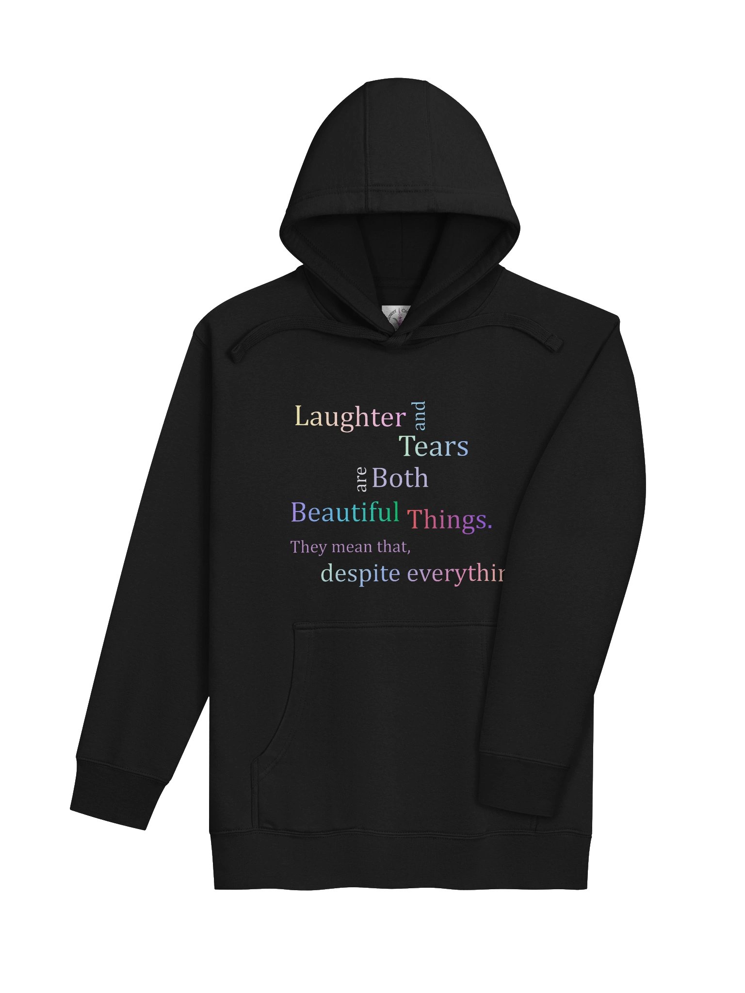 Life is Still Worth Living Hoodie - Rainbow product image (4)