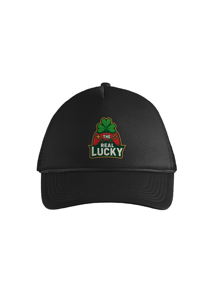 Shamrock Gaming Deluxe Trucker Hat product image (1)
