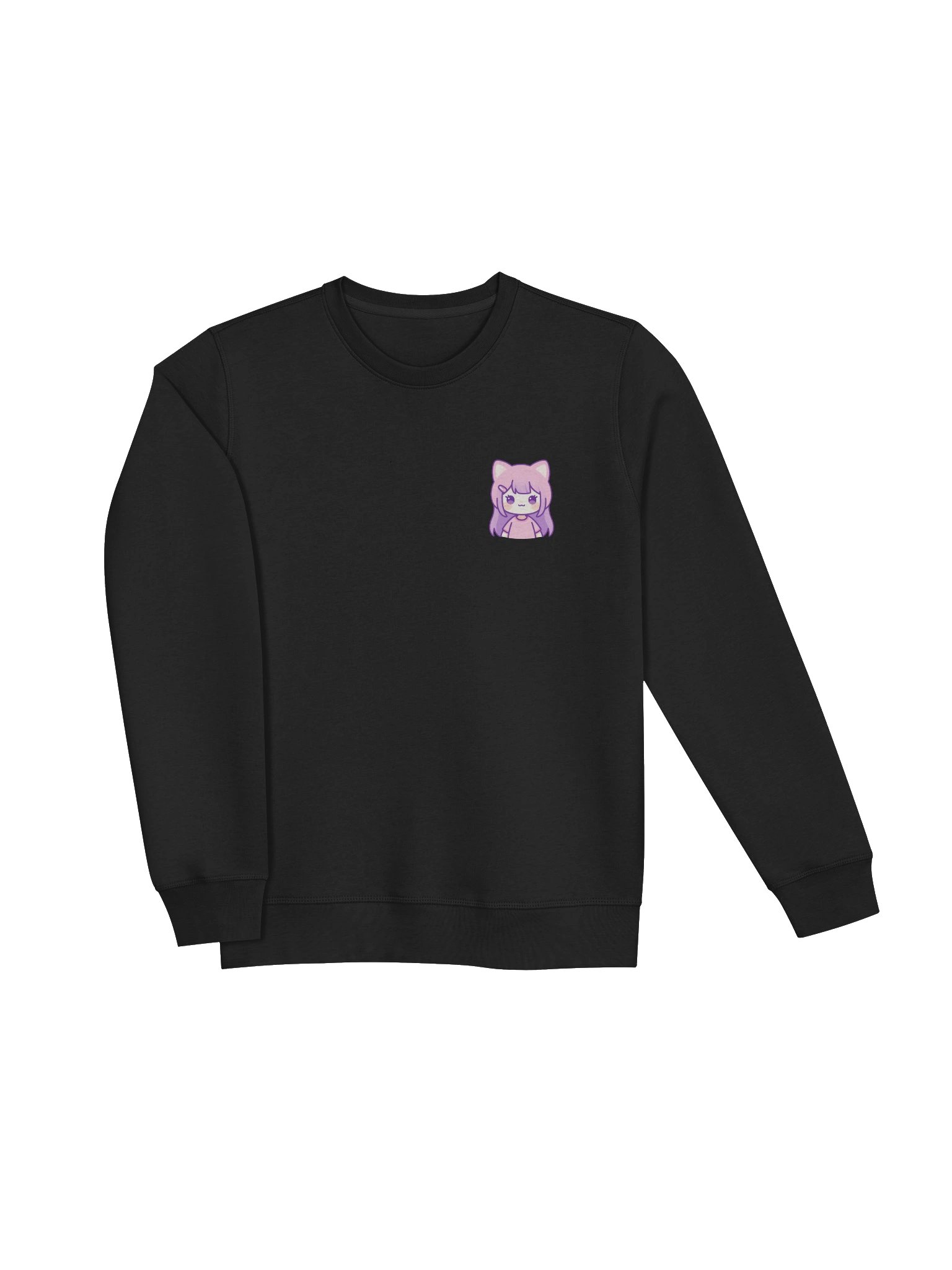 Kawaii Cat Graphic Crewneck Sweatshirt product image (3)