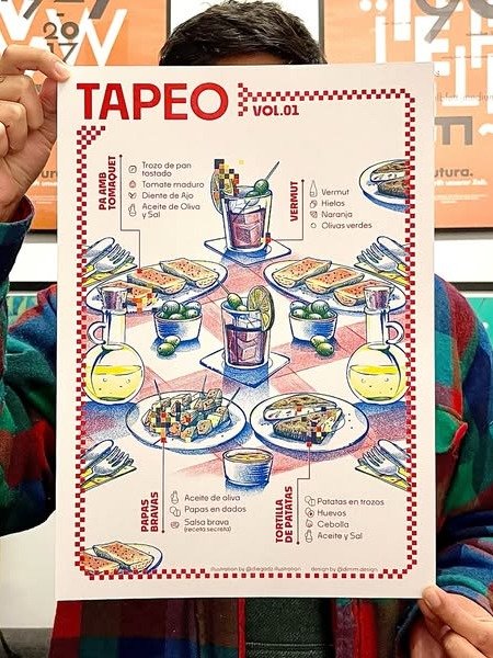 Tapeo Vol 1 - Risograph product image (4)