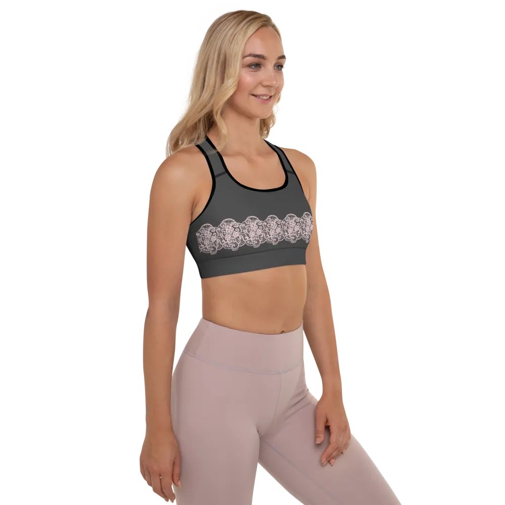 Lace Pink Premium Sportwear Gymtop product image (4)