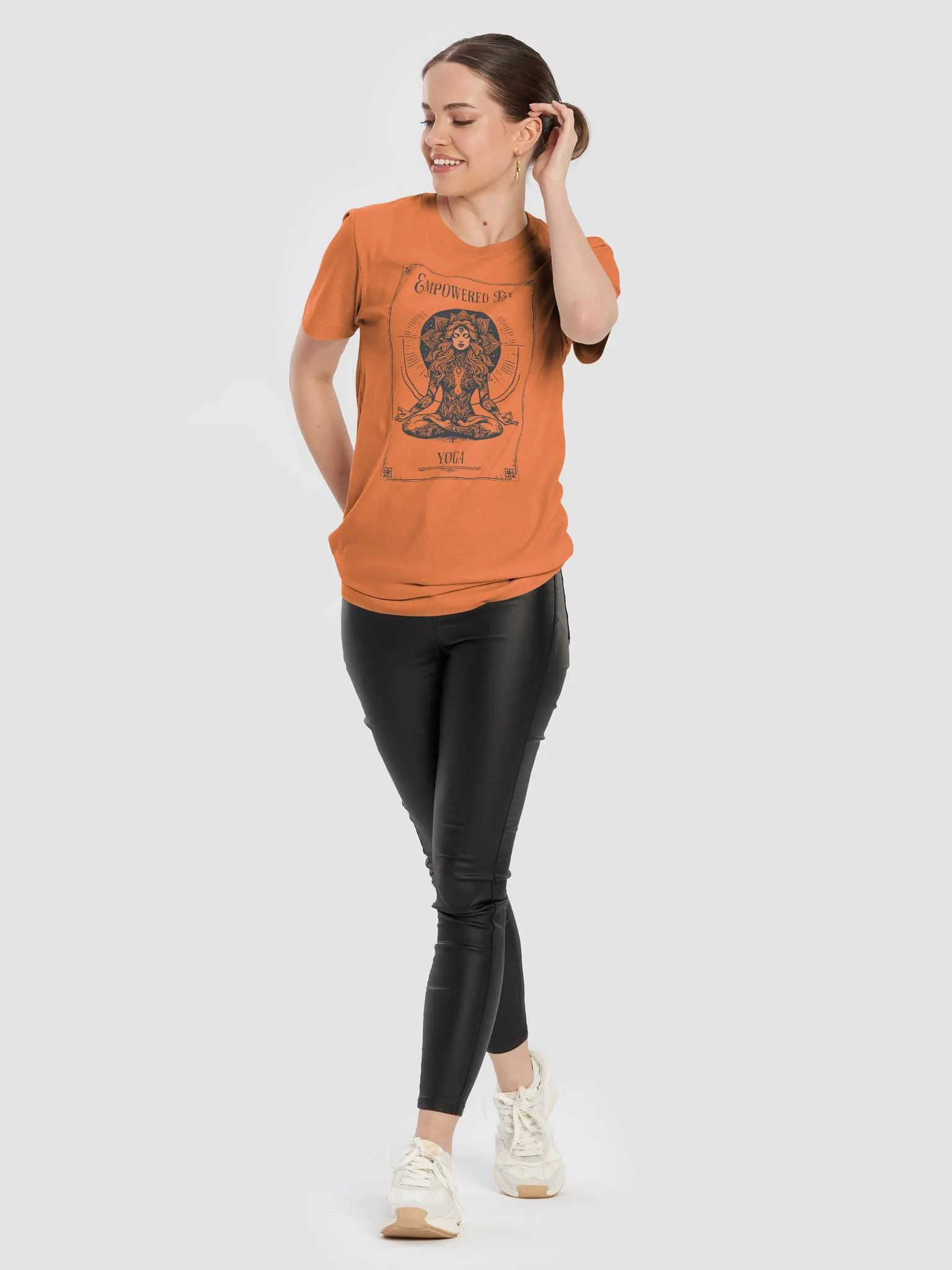 Empowered by Yoga Tarot Card T-Shirt product image (3)