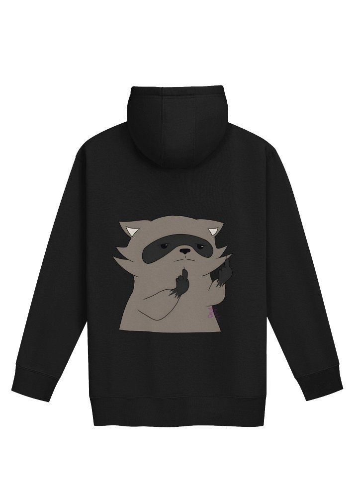 RespawnRaccoon's Middle Finger Hoodie product image (2)