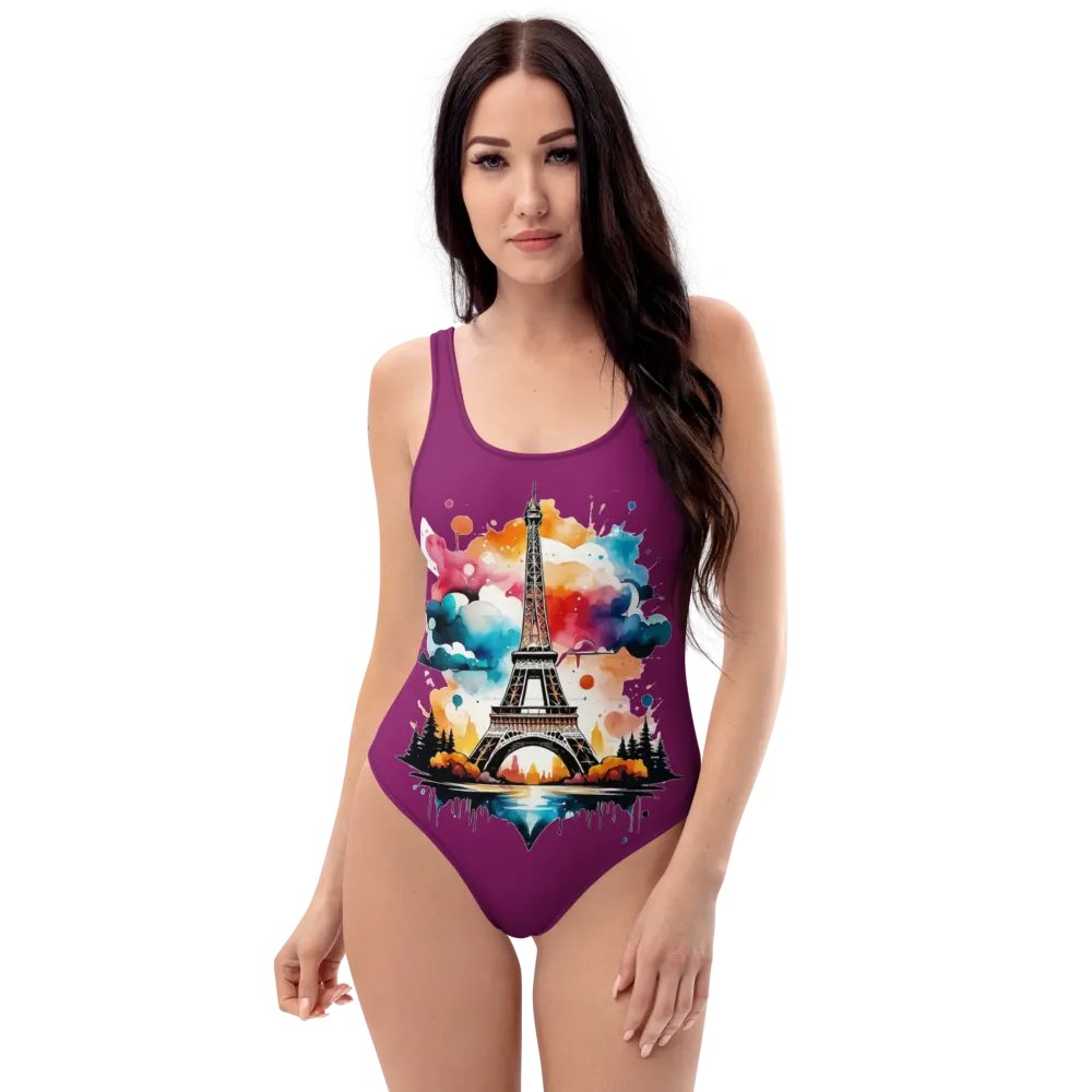 Ethereal Eiffel All-Over Swimsuit product image (1)