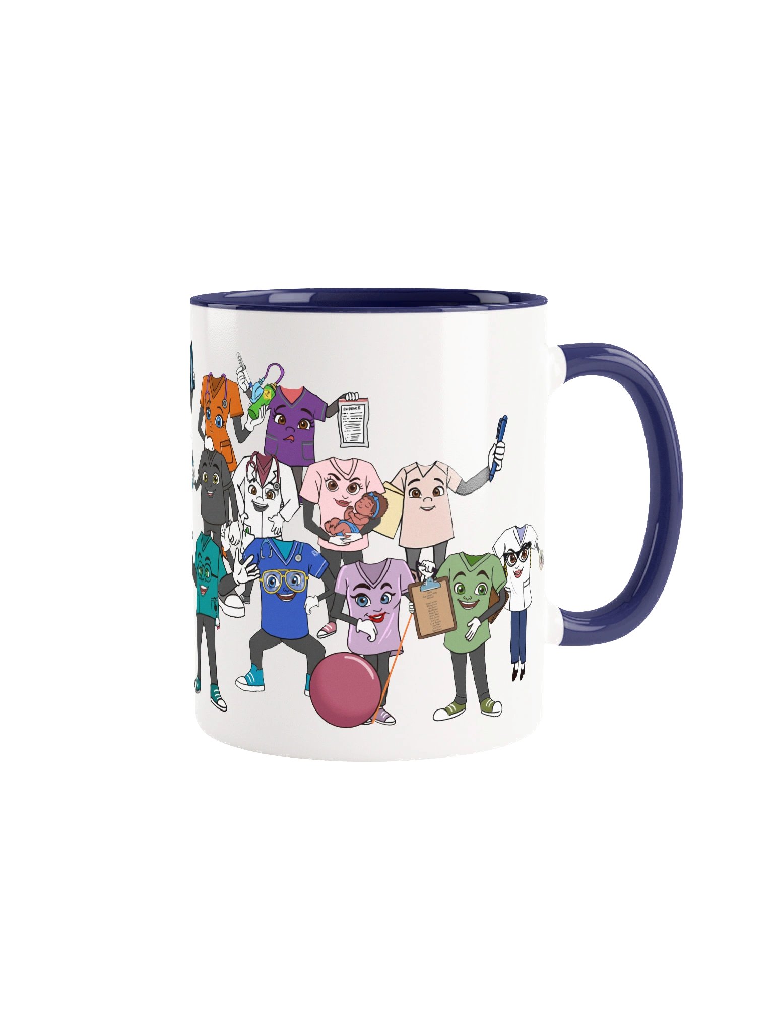 Ceramic Coffee Cup with the SCRUBfits™ product image (3)