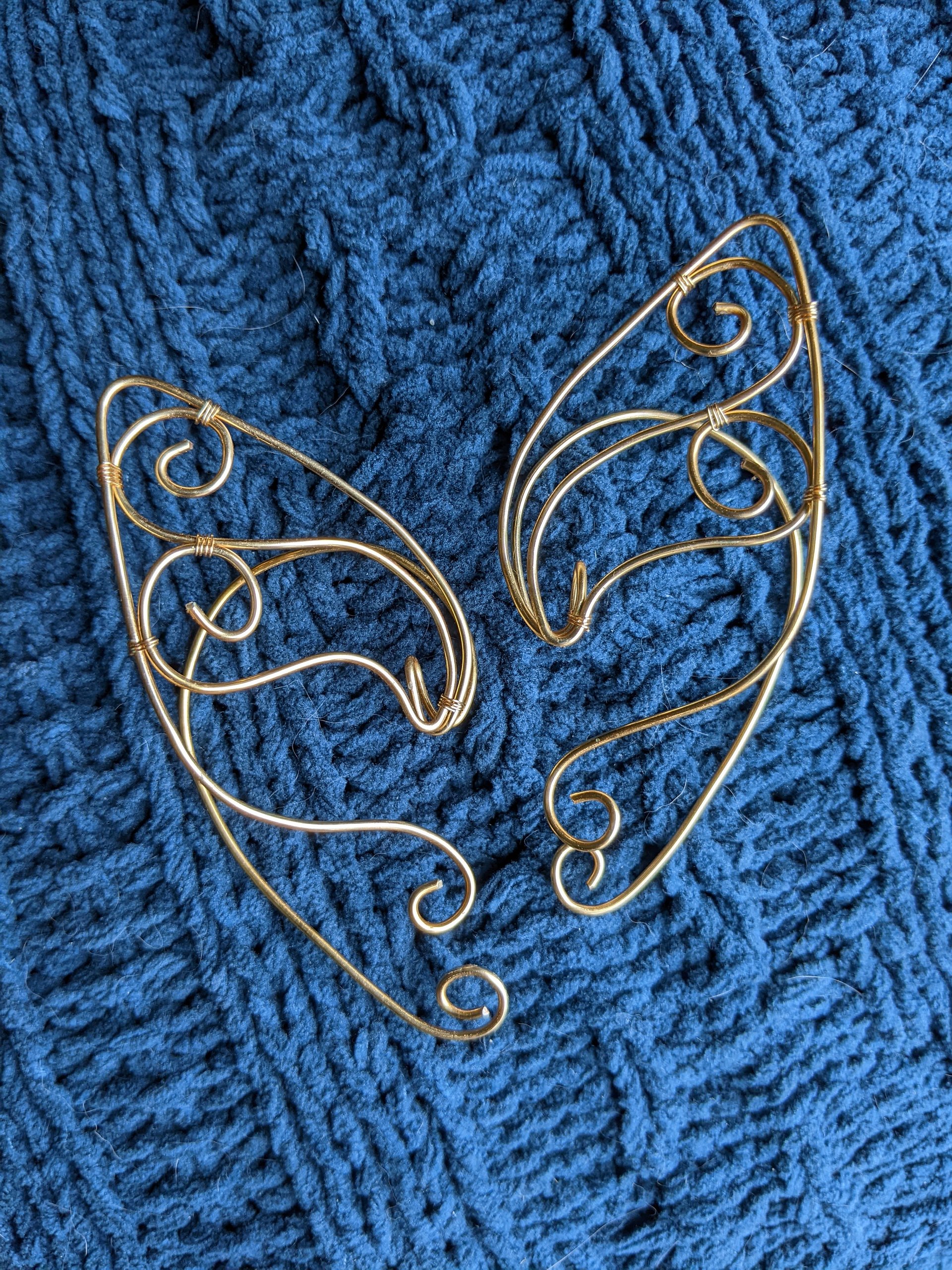 Wire Elf Ears - Standard Gold product image (1)