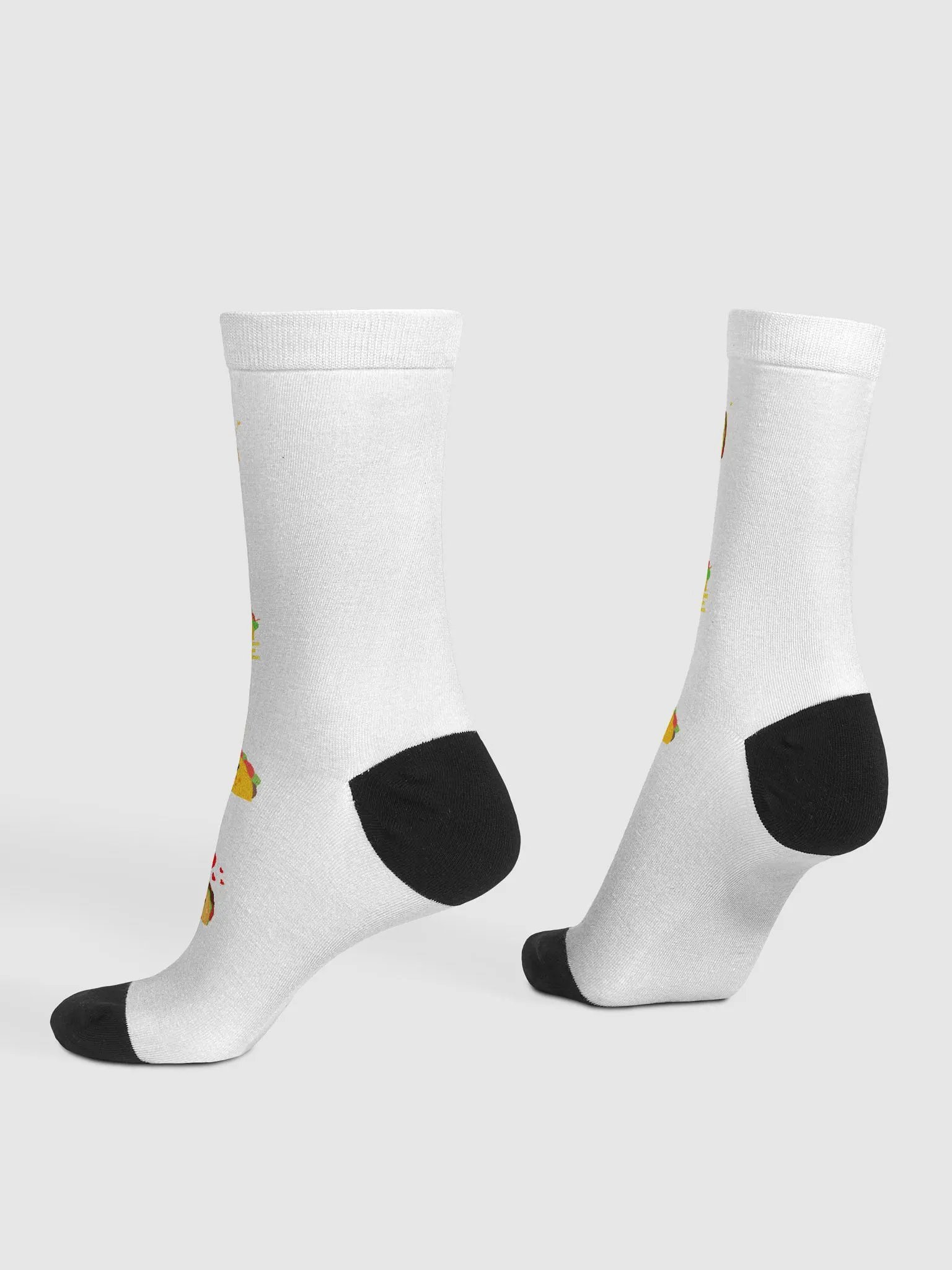 Paco's Tacos Crew Socks product image (1)