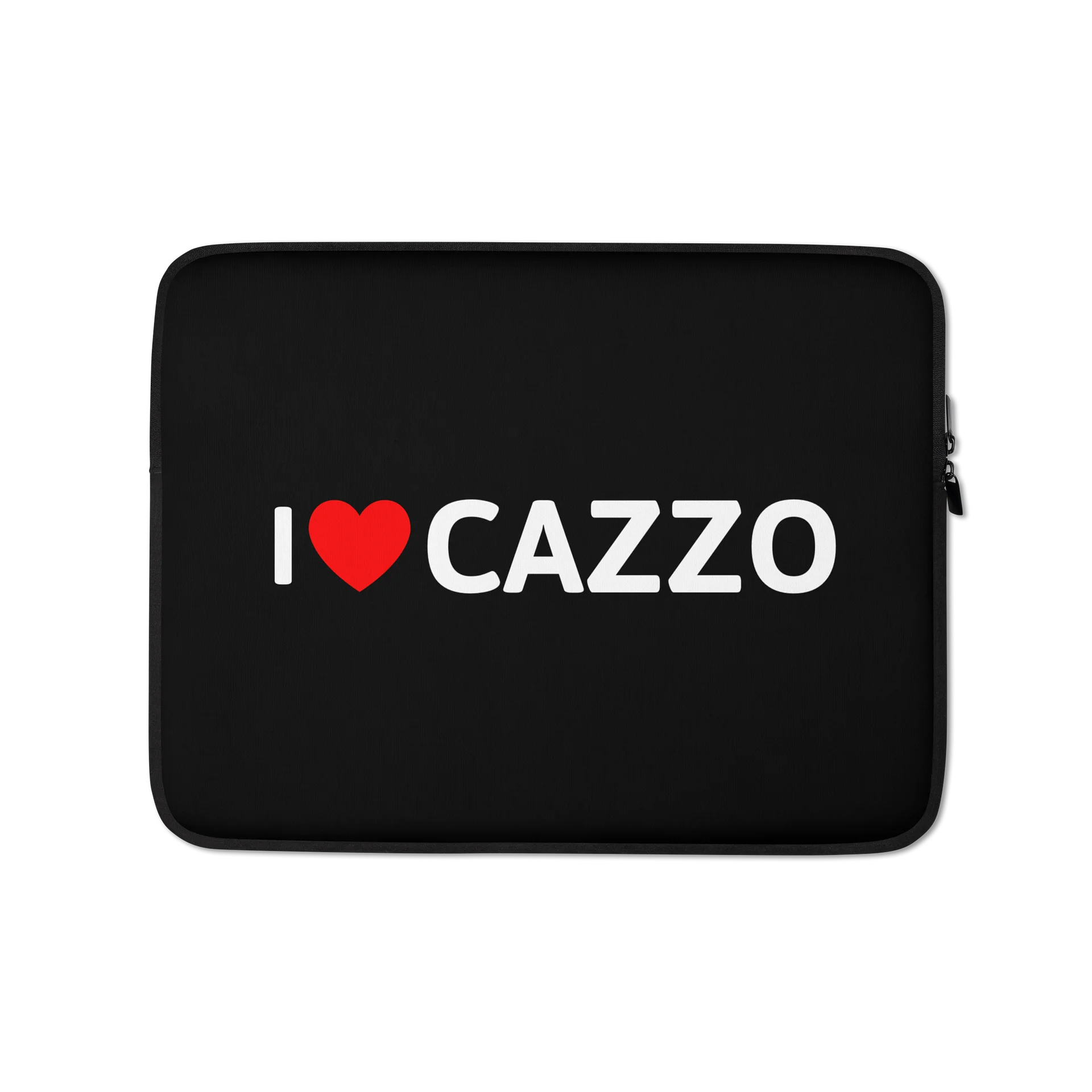 I ♥️ CAZZO laptop case product image (1)