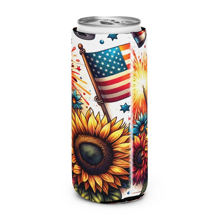Patriotic Party Coozie Can Cooler product image (11)