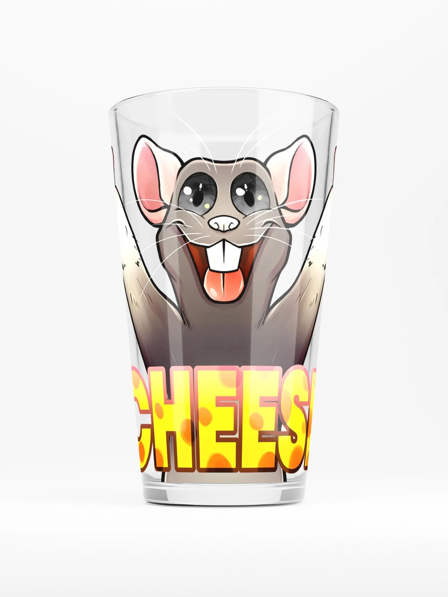CHEESE Pint Glass product image (1)