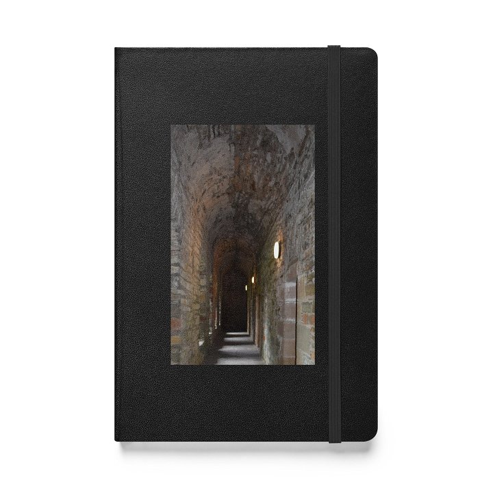 Ancient Castle Corridor Hardcover Journal product image (1)