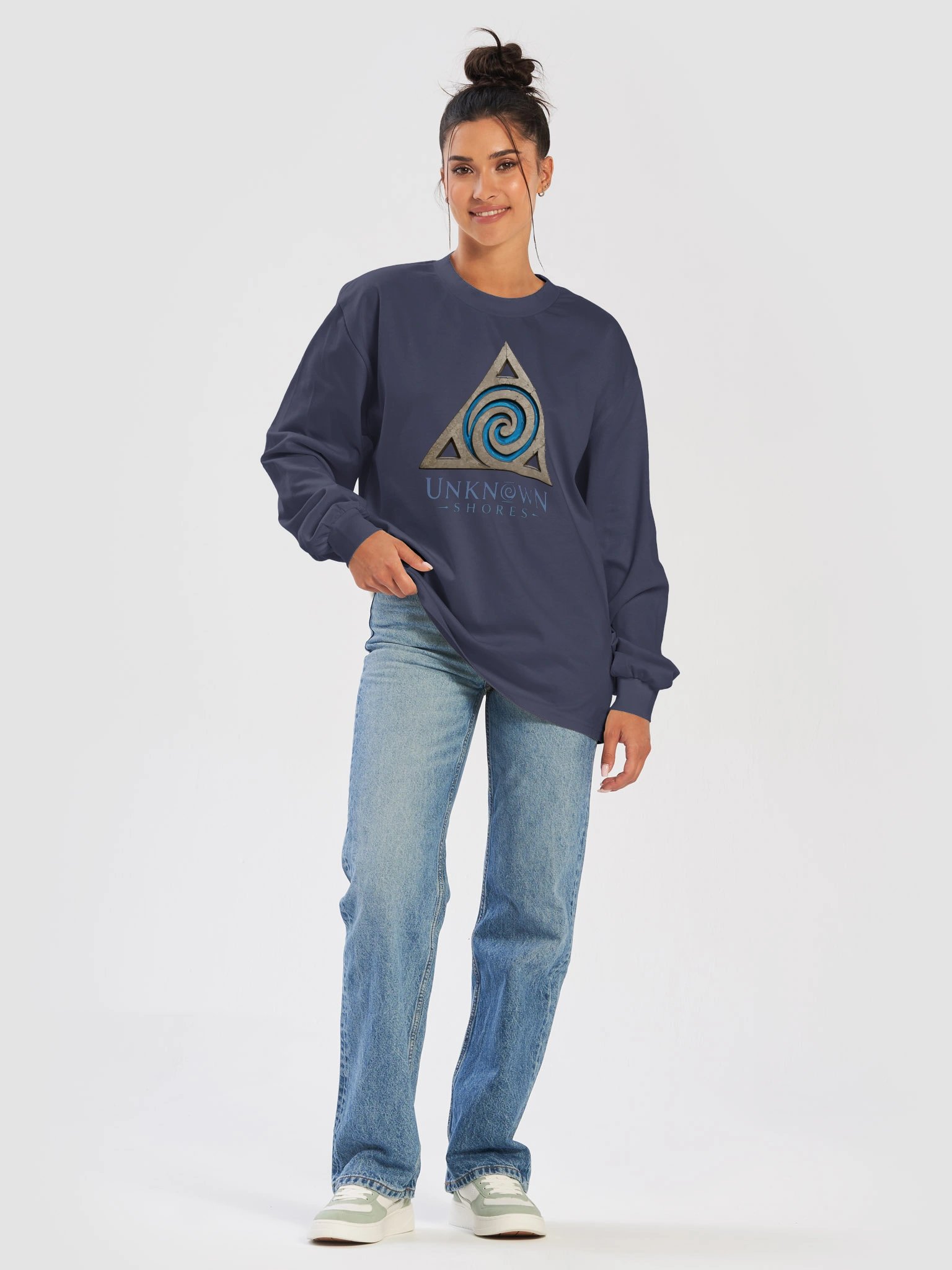 Unknown Shores Logo Long Sleeve Tee product image (5)