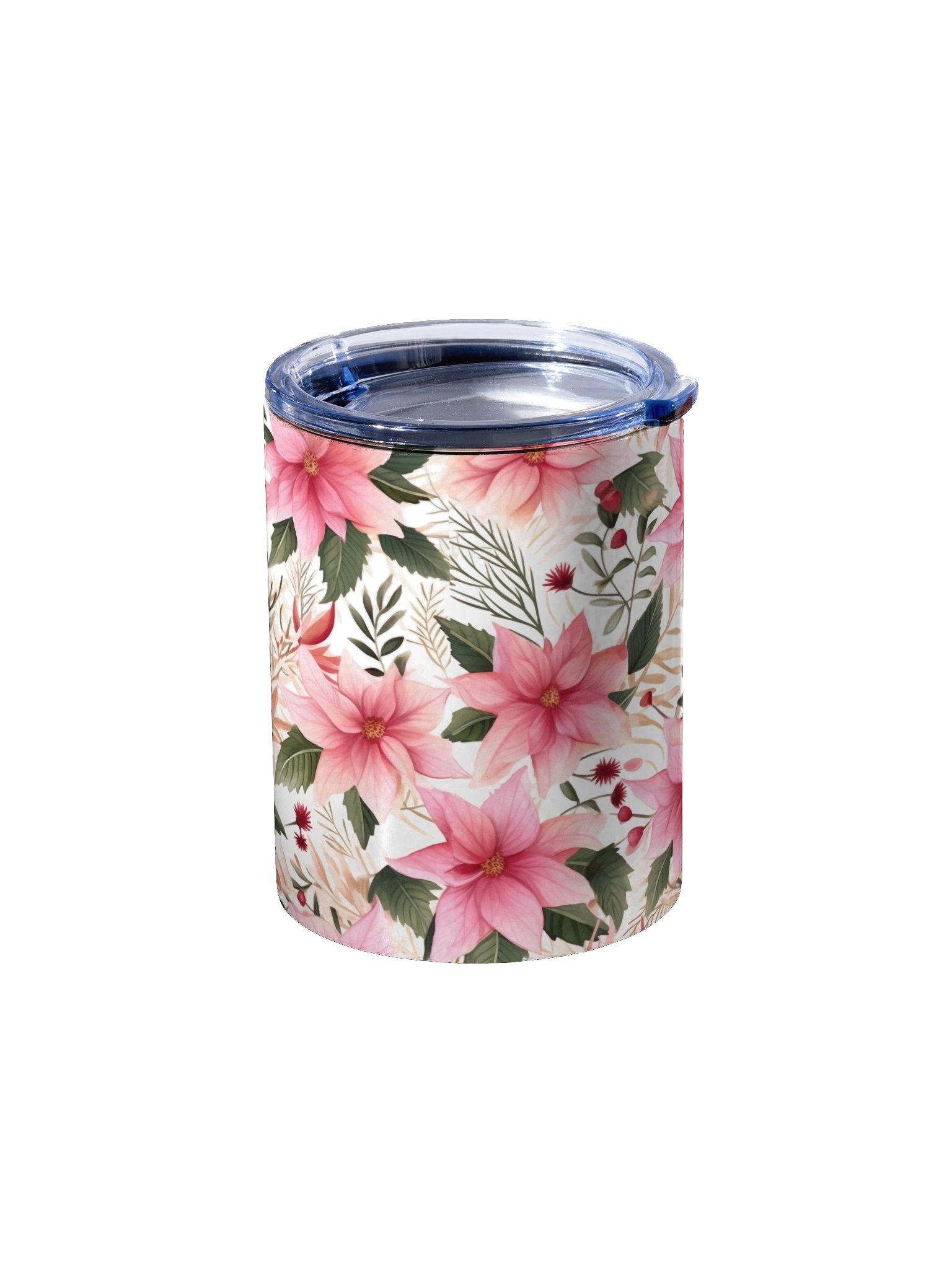 Pink Poinsettia 10oz Tumbler product image (2)