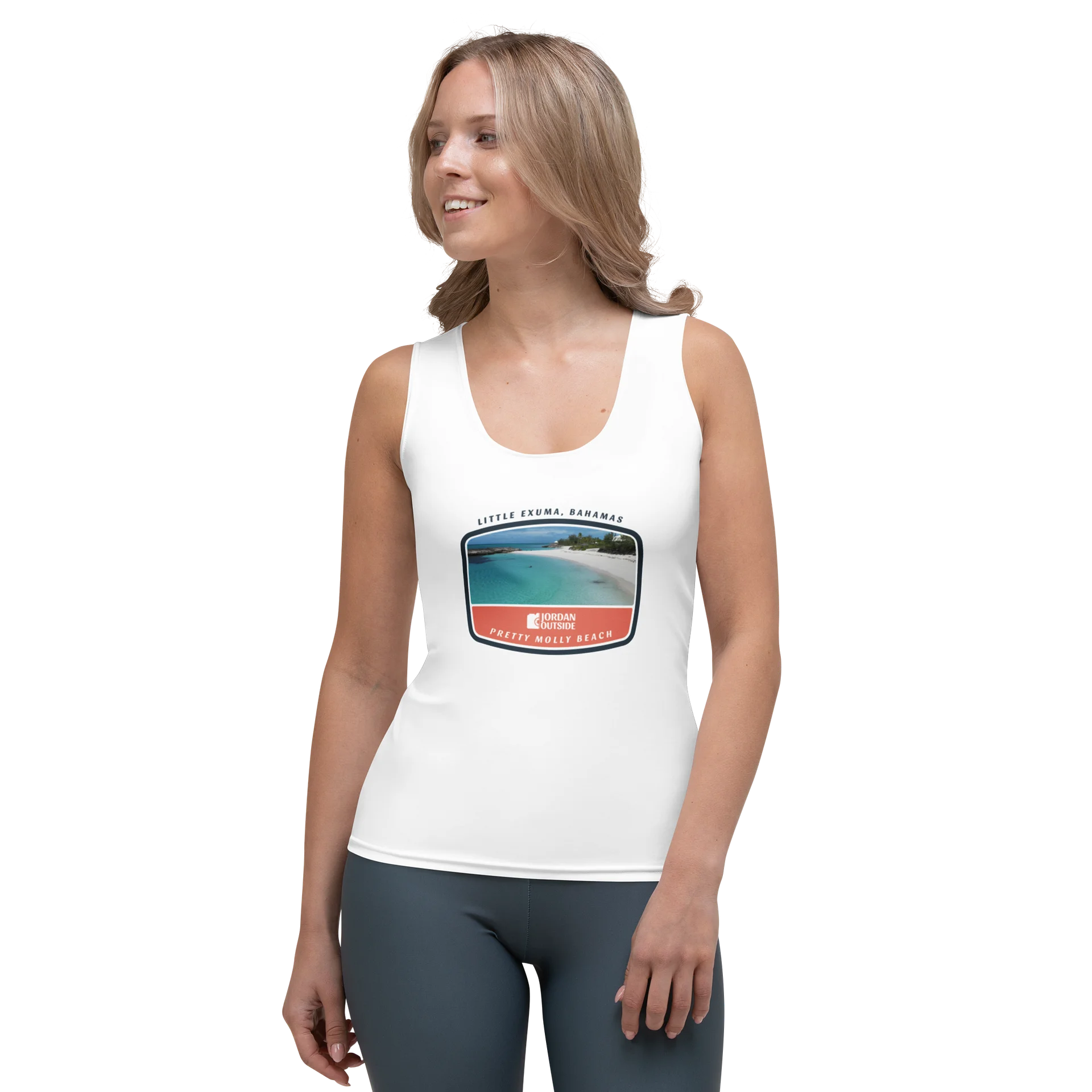 Pretty Molly Beach, Little Exuma, Bahamas (Women's Tank Top) product image (1)