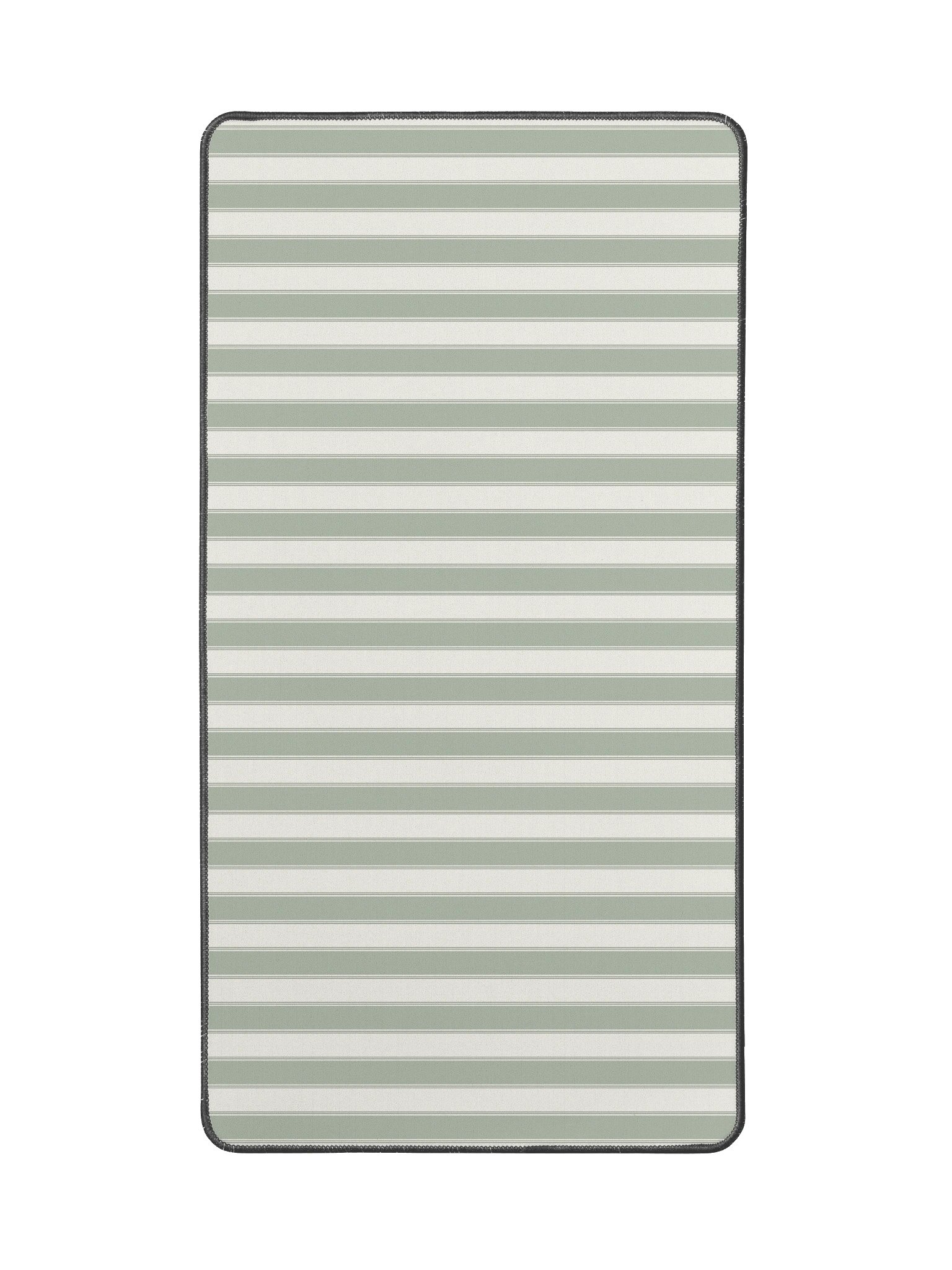 Atelier Sage — Sage & Ivory Pinstripe Desk Mat product image (2)