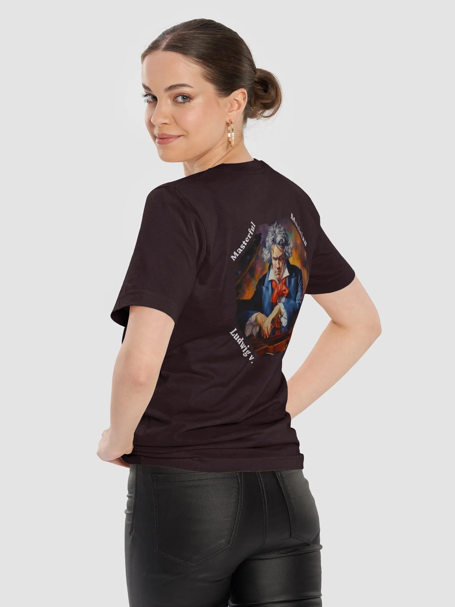 Beethoven - Masterful Musician | Dark T-Shirt (Backprint) product image (49)