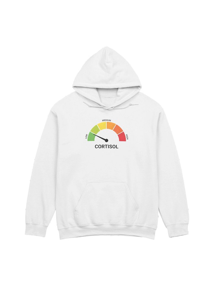 Low Cortisol Hoodie White product image (1)