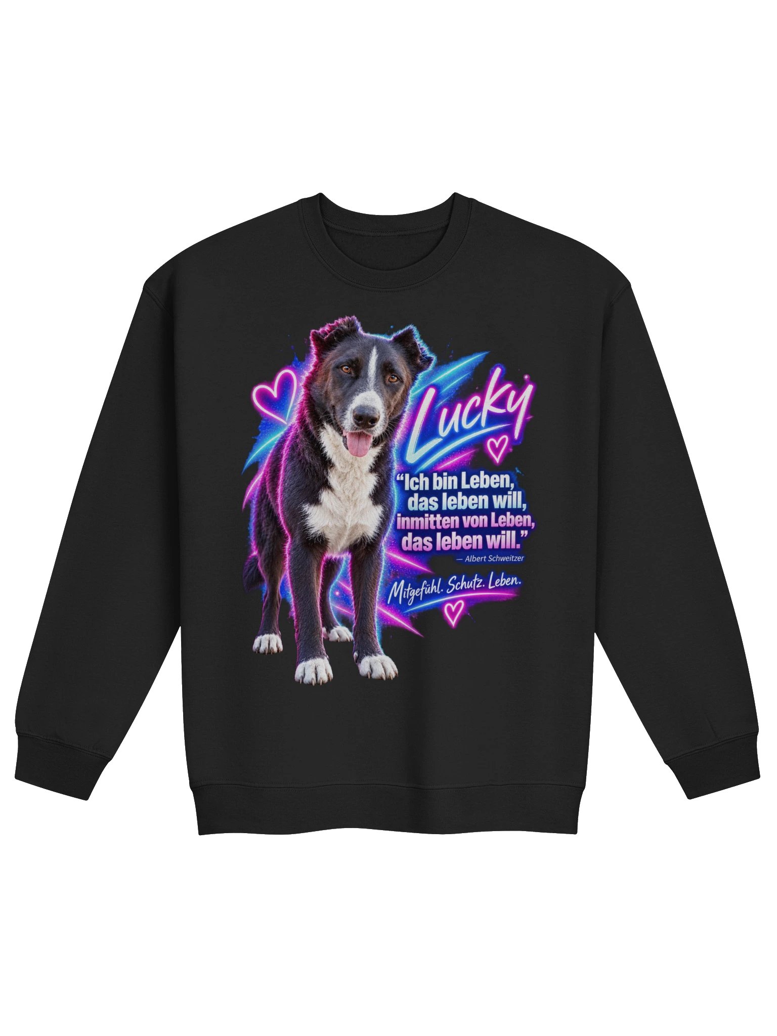 Lucky – Mitgefühl. Schutz. Leben. Crewneck product image (1)