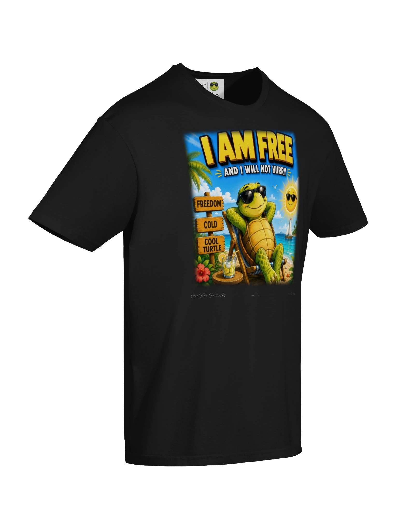 I AM FREE — Gildan 64000 Softstyle T-Shirt product image (2)