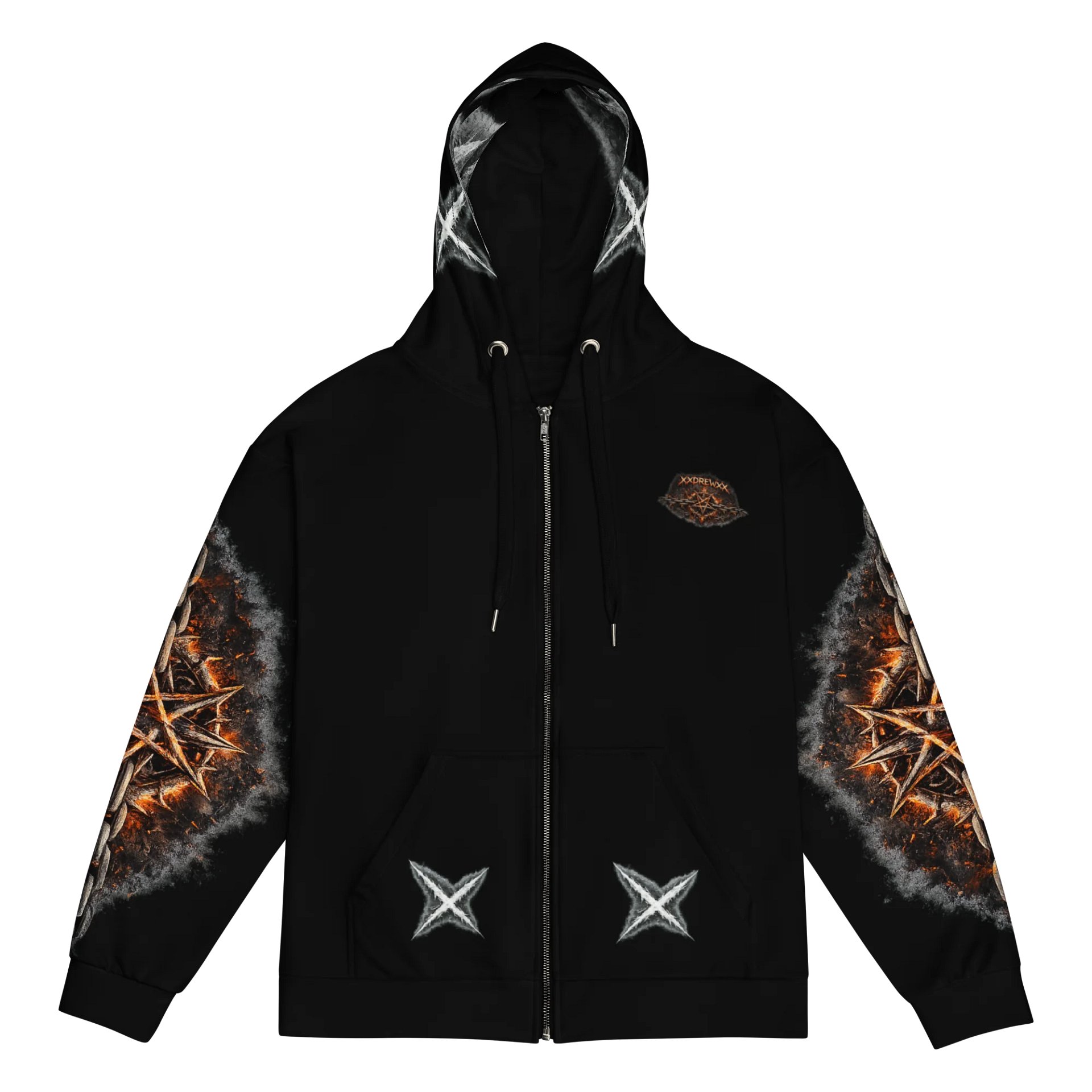 King of the Darkness (Deluxe Zip-Up Hoodie product image (1)