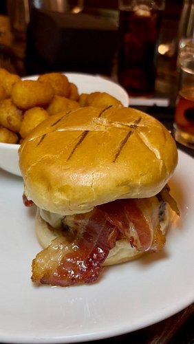The off-menu Wagyu burger that you can only get at the bar @grill23andbar is our next burger of the series. The burger crusad...