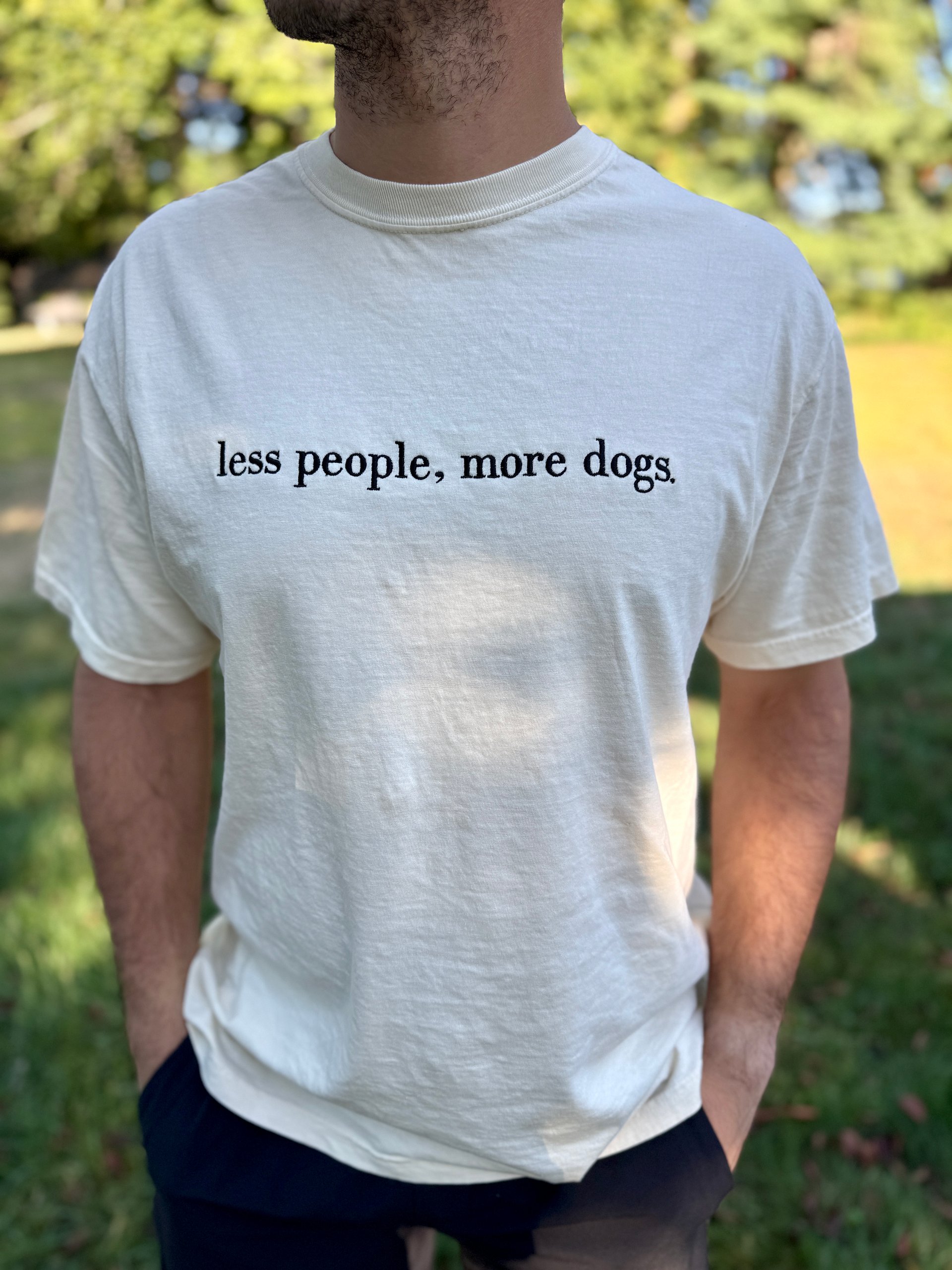 Less People, More Dogs Tee product image (5)