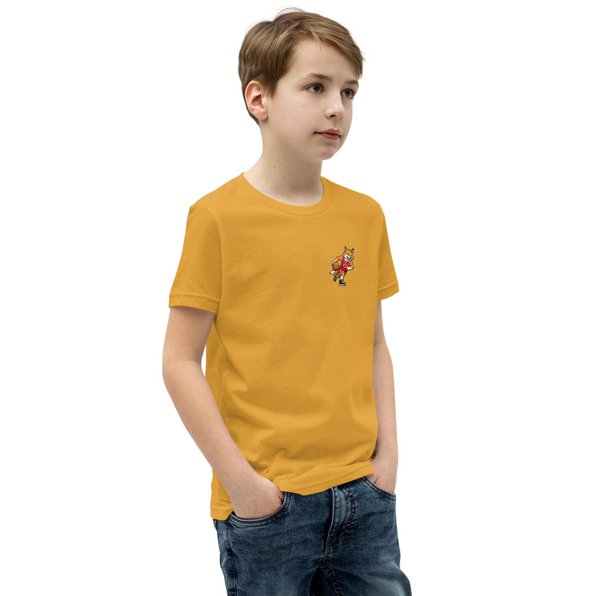 Fox Basketball Player T-Shirt for Kids | The Wild Games product image (3)