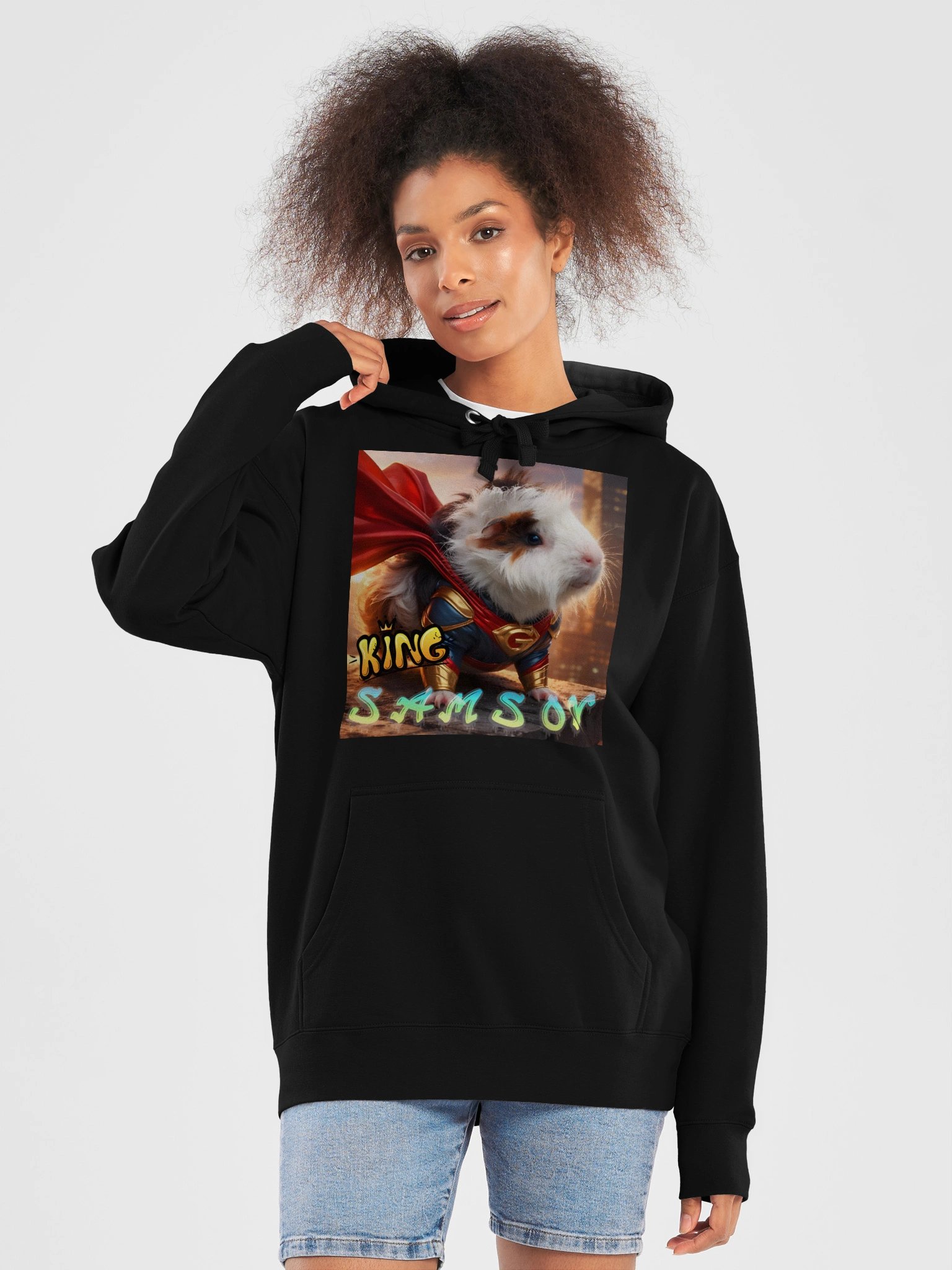 KING Guinea Pig Hero Hoodie product image (5)