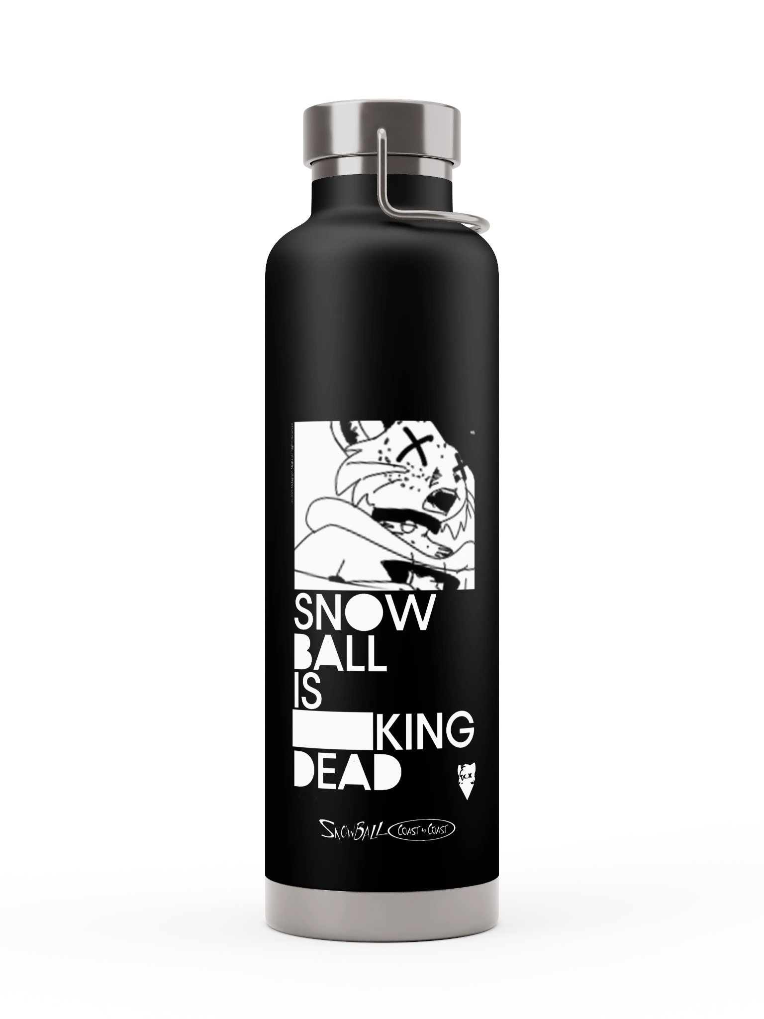 Snowball C2C | King Dead Water Bottle product image (1)