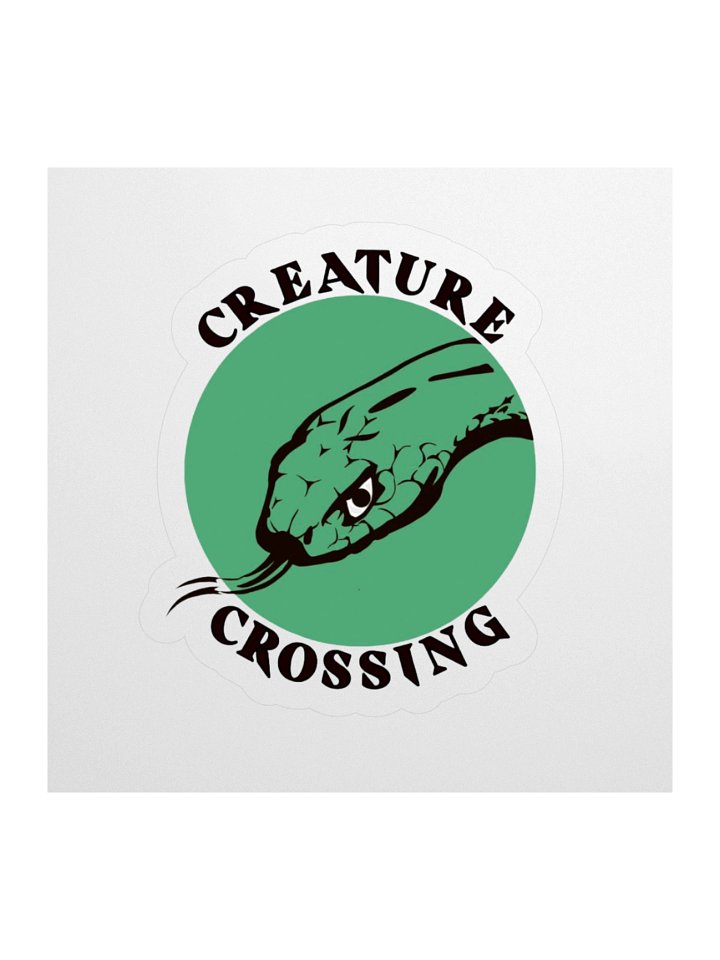 Creature Crossing logo sticker product image (3)