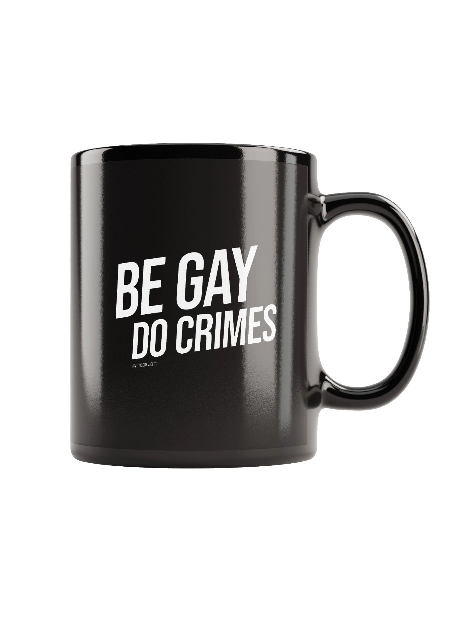 FUTILE DEVICE: BE GAY DO CRIMES (MUG) product image (2)