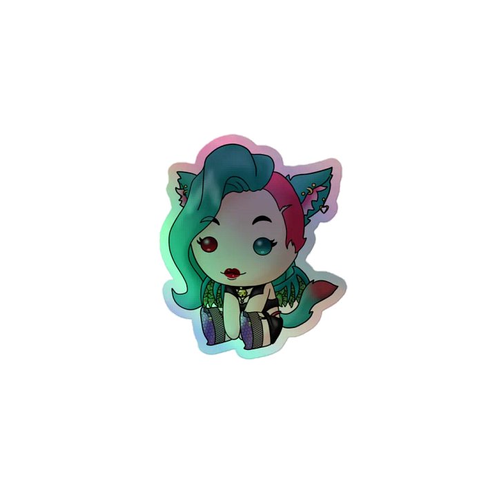 Plushie Jemini Holo Sticker product image (1)
