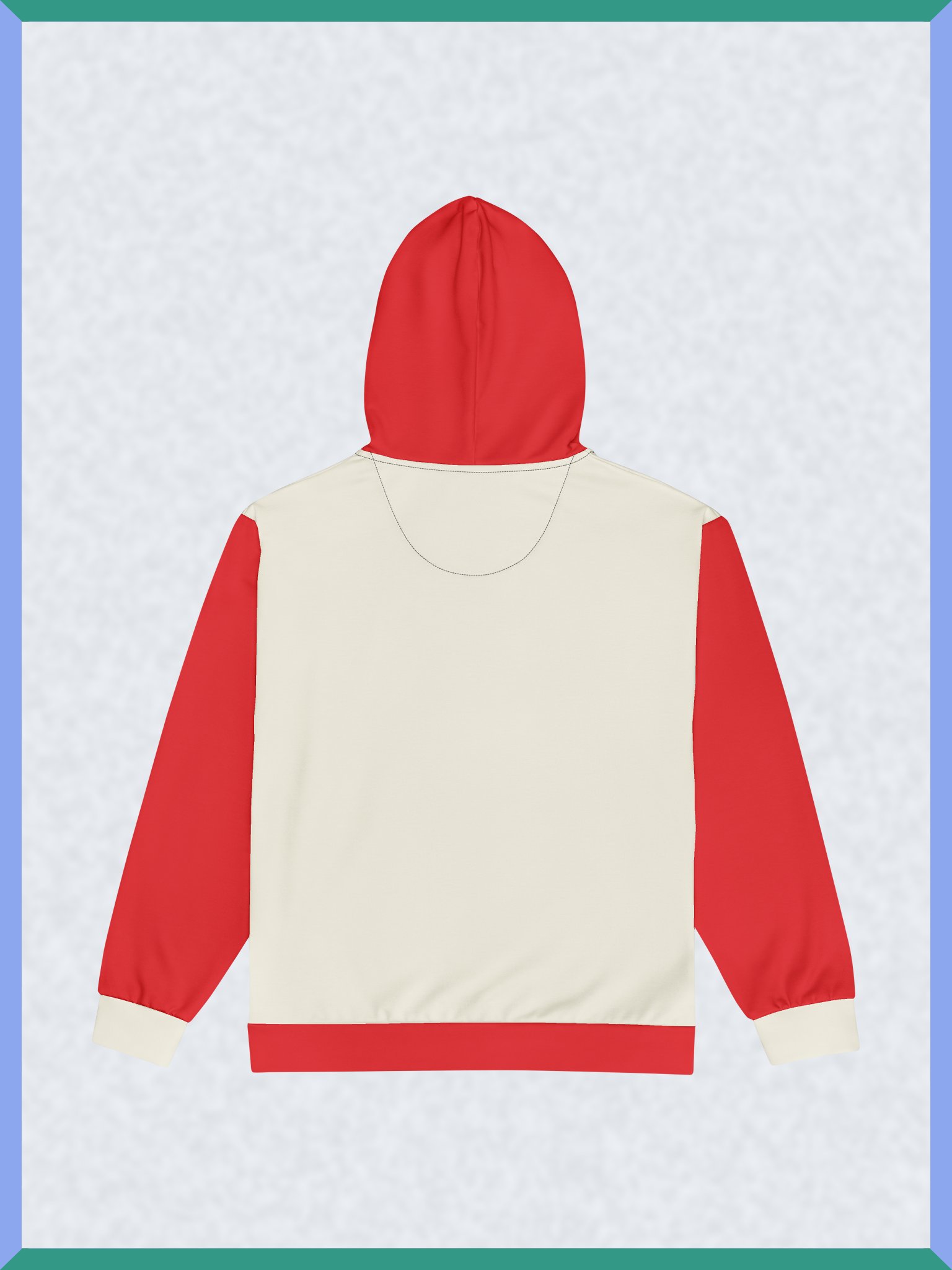 Acetaminophen Ace - Red-Sleeved Zipper Hoodie product image (2)