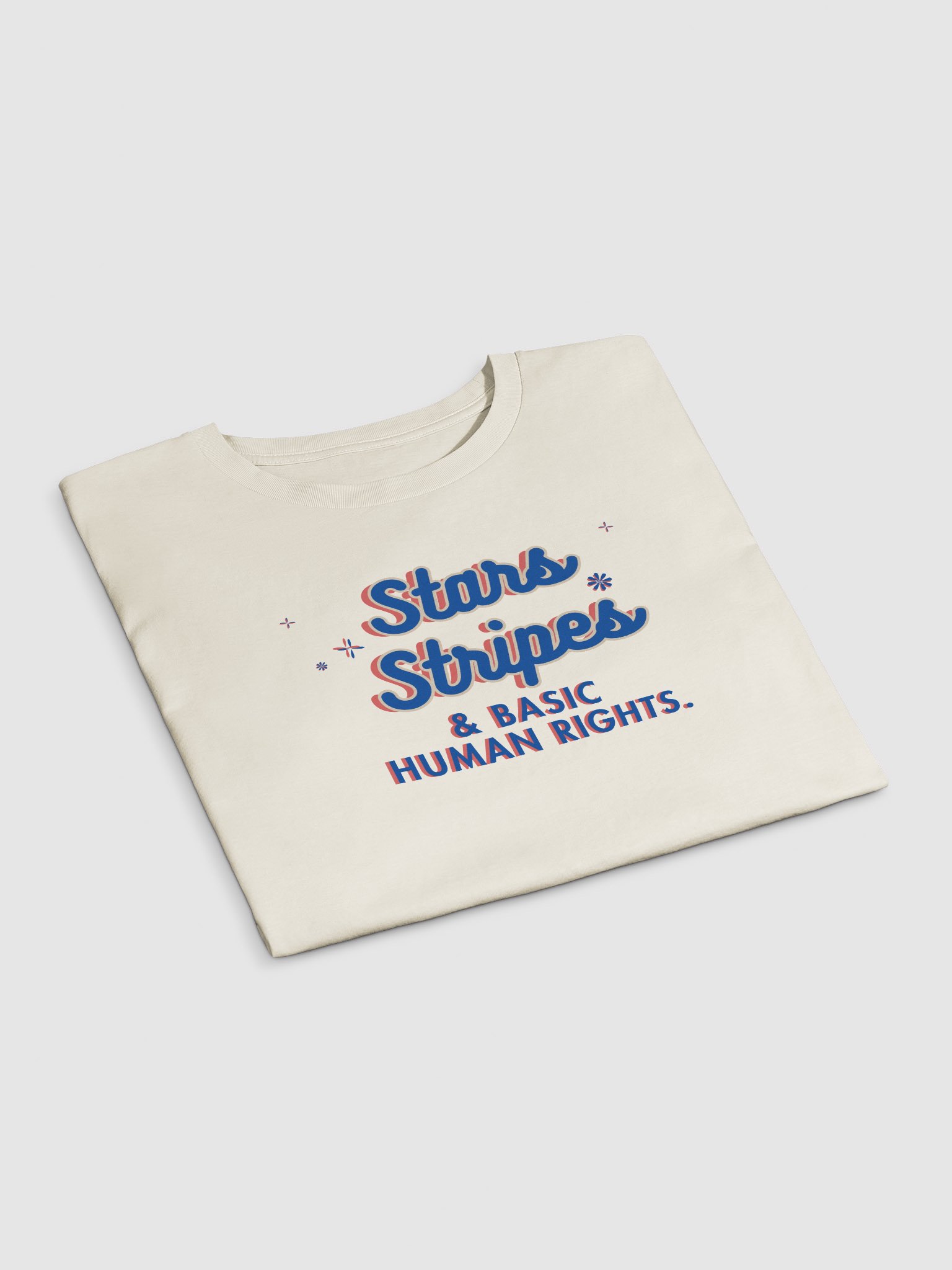 Stars & Stripes Cropped Tee product image (6)